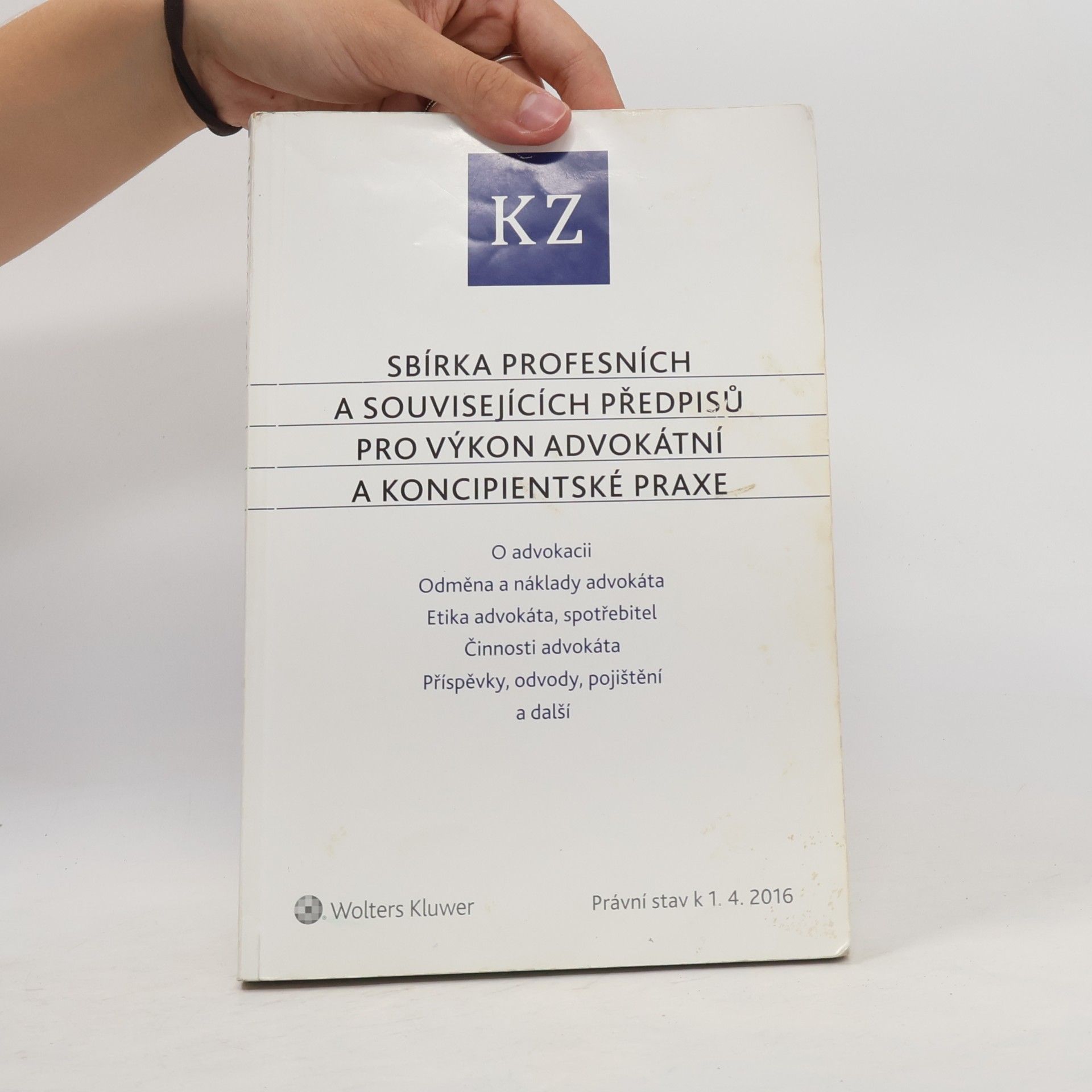 Sbírka profesních a souvisejících předpisů pro výkon advokátní a koncipientské praxe