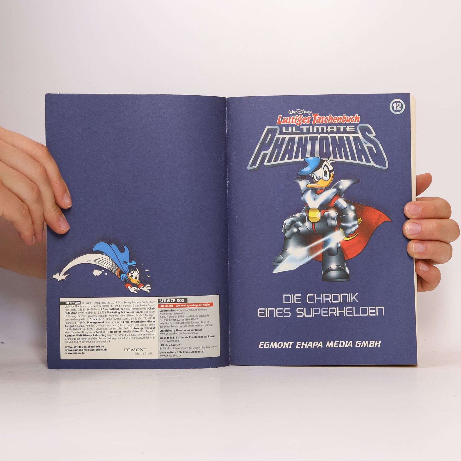 Walt Disney Lustiges Taschenbuch. Ultimate Phantomias 12
