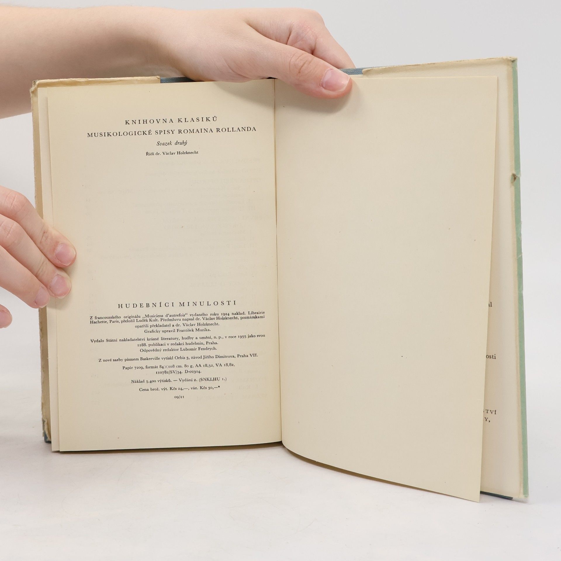 Romain Rolland Hudebníci minulosti