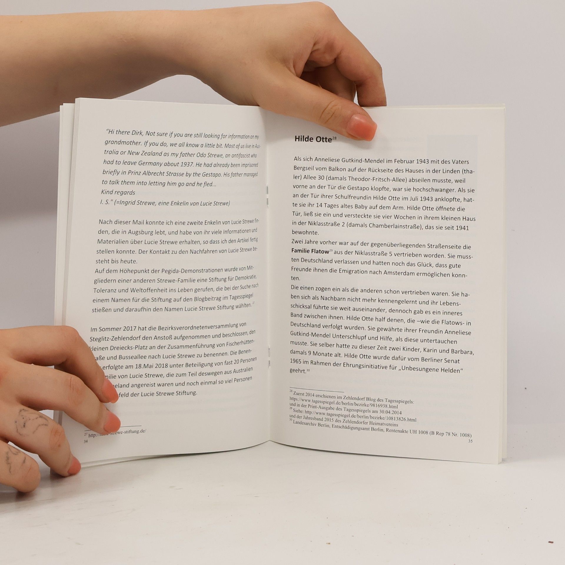 Dirk Jordan Menschlichkeit und Widerstand in Schlachtensee 1933-1945