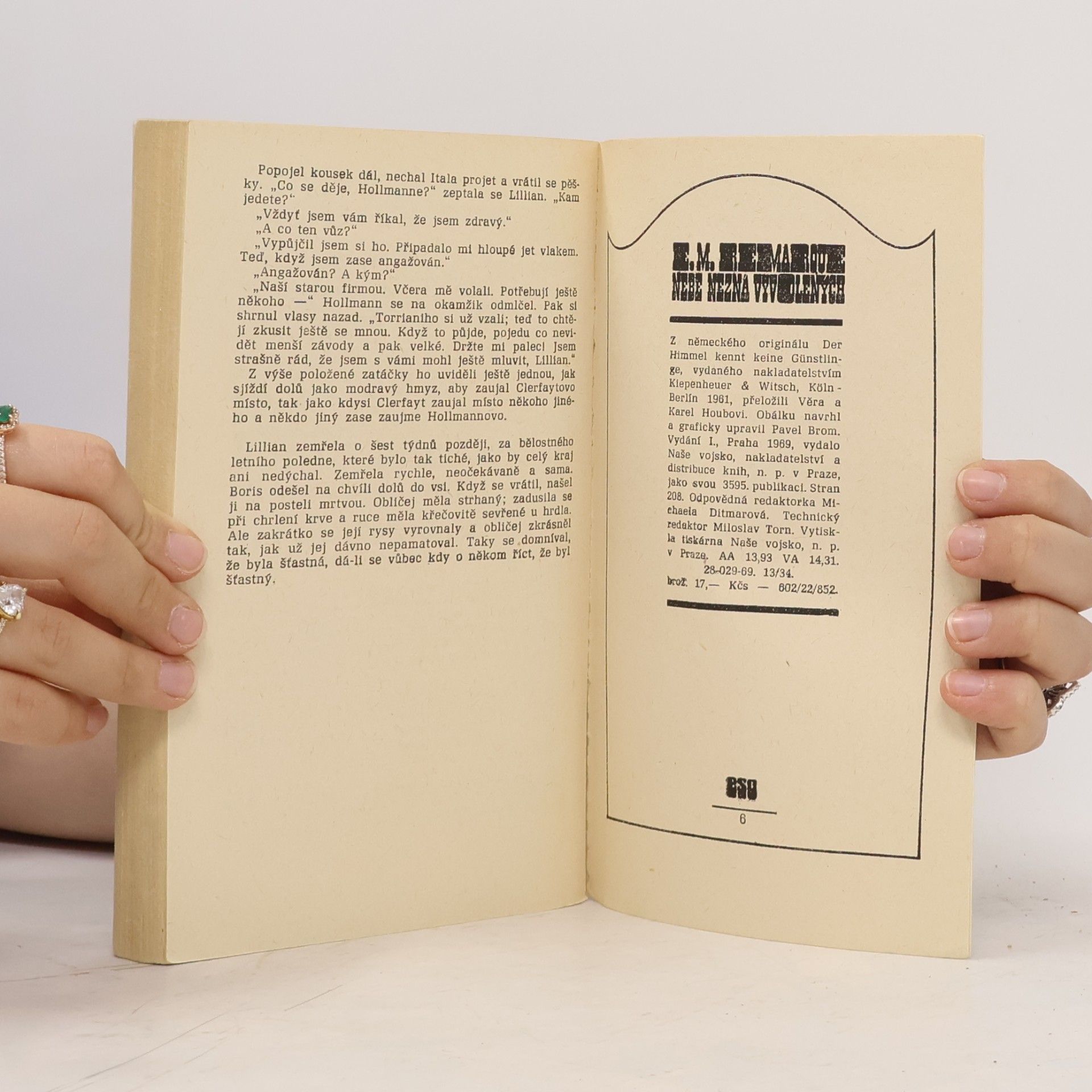 Erich Maria Remarque Nebe nezná vyvolených