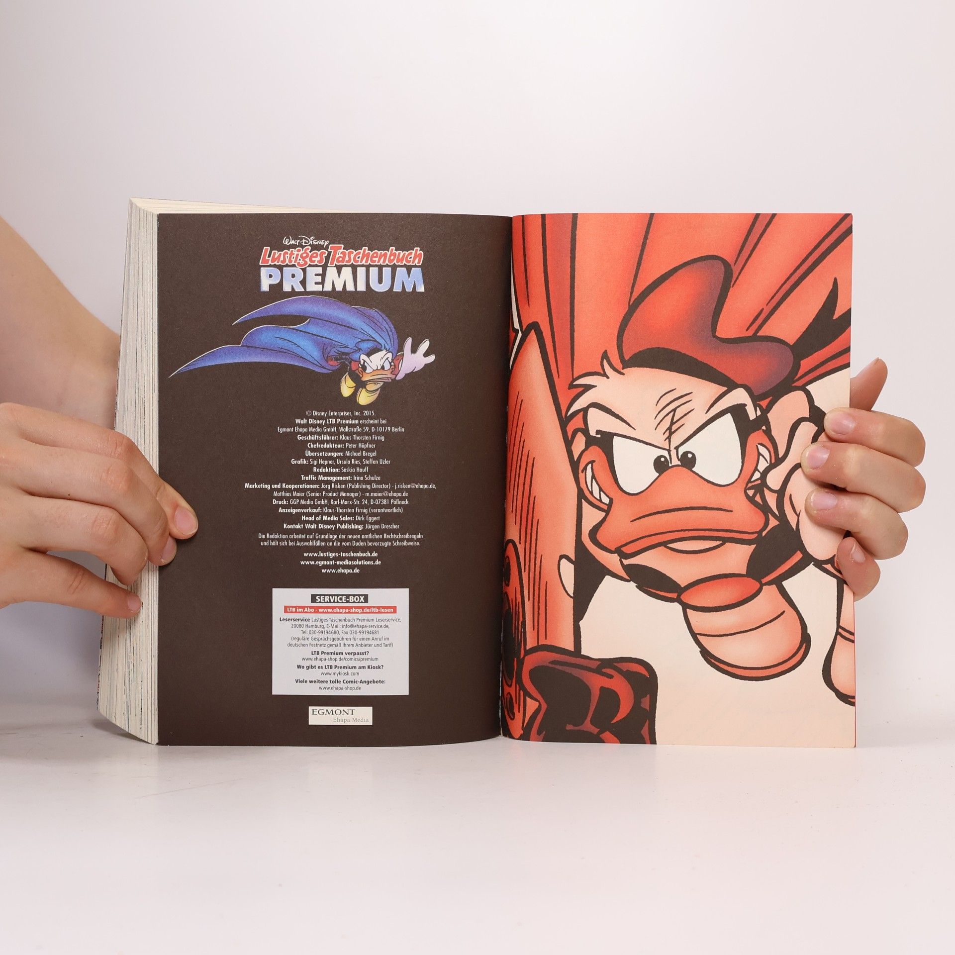 Walt Disney Lustiges Taschenbuch Premium 9. Der neue Phantomias in Aktion