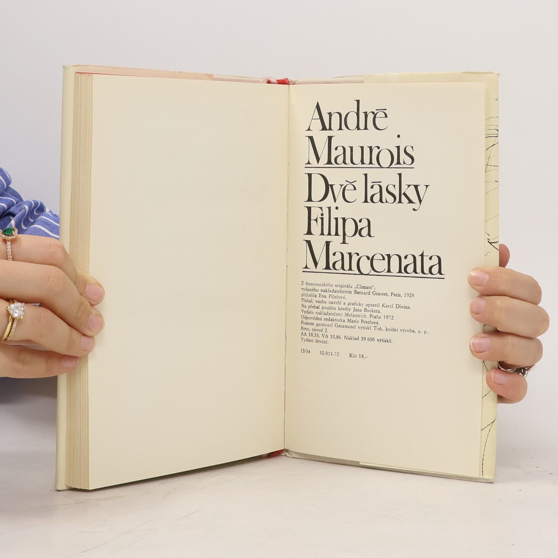 André Maurois Dvě lásky Filipa Marcenata