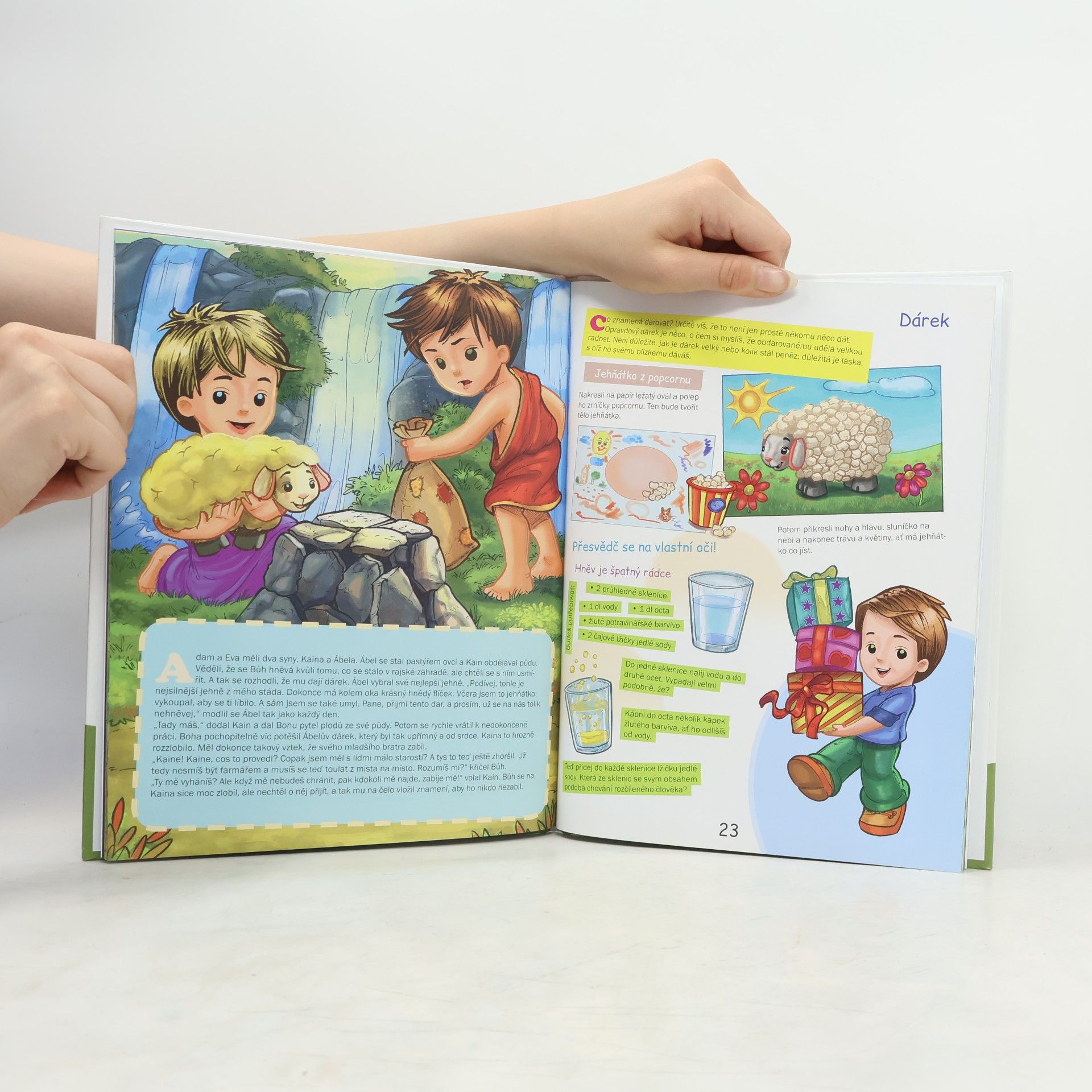 Malvina Miklós Stvoření světa : biblické příběhy, zajímavé pokusy, kreativní tvoření, zábavné hry a úkoly