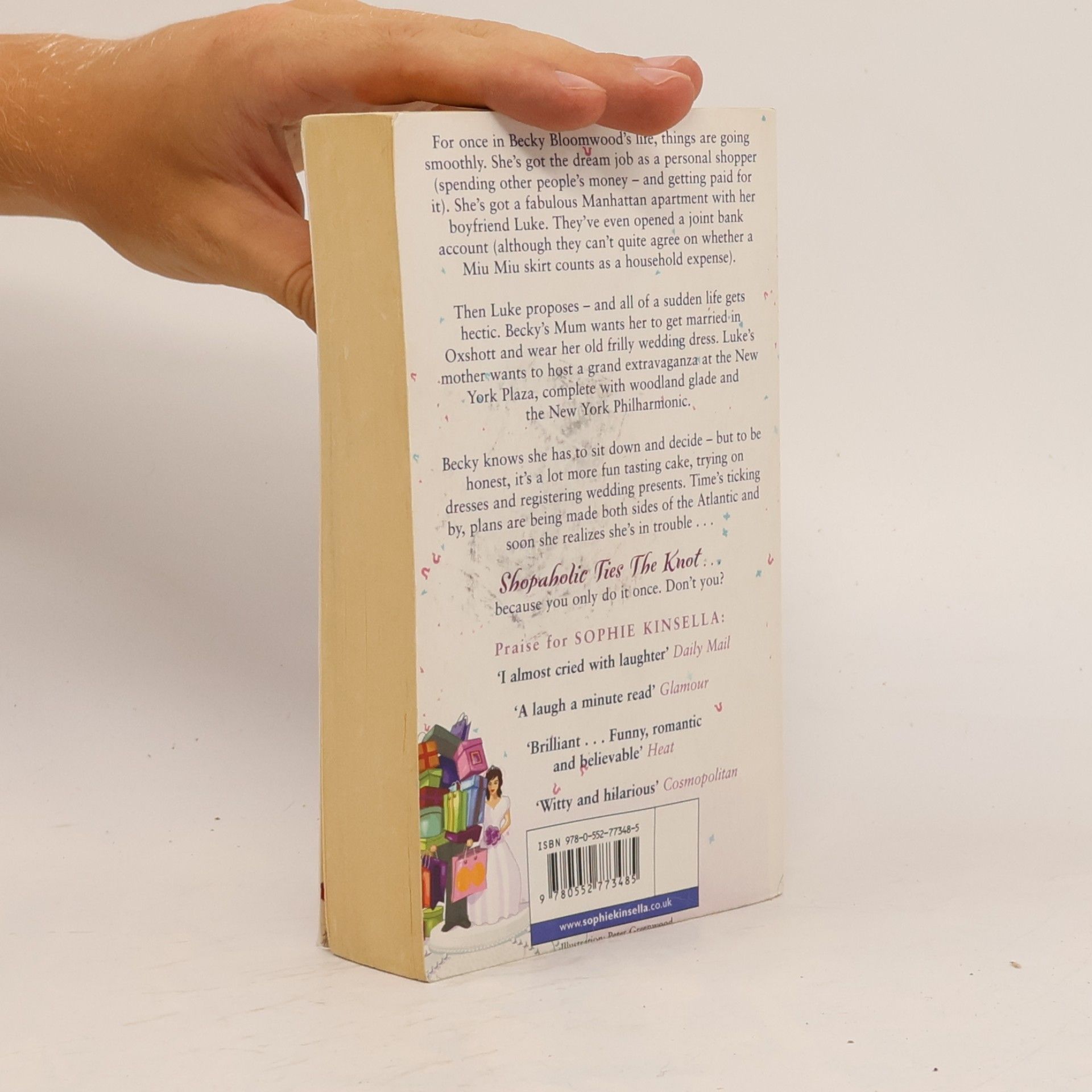 Sophie Kinsella Shopaholic ties the knot