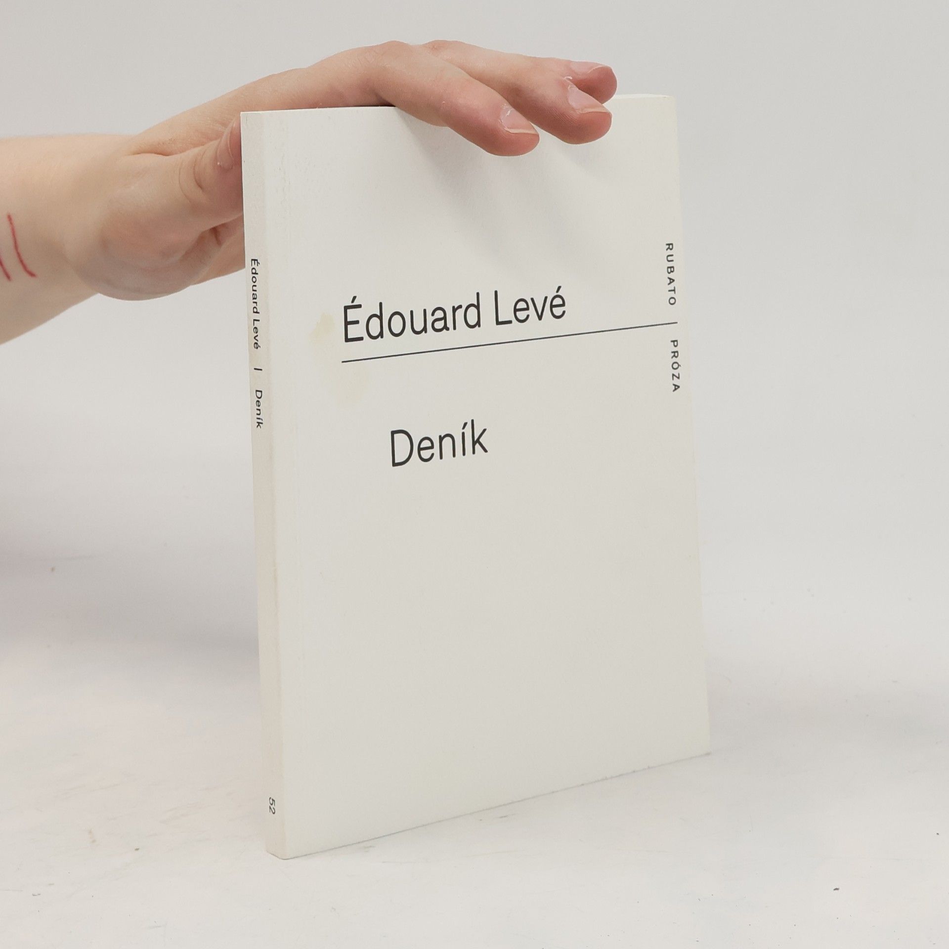 Édouard Levé Deník