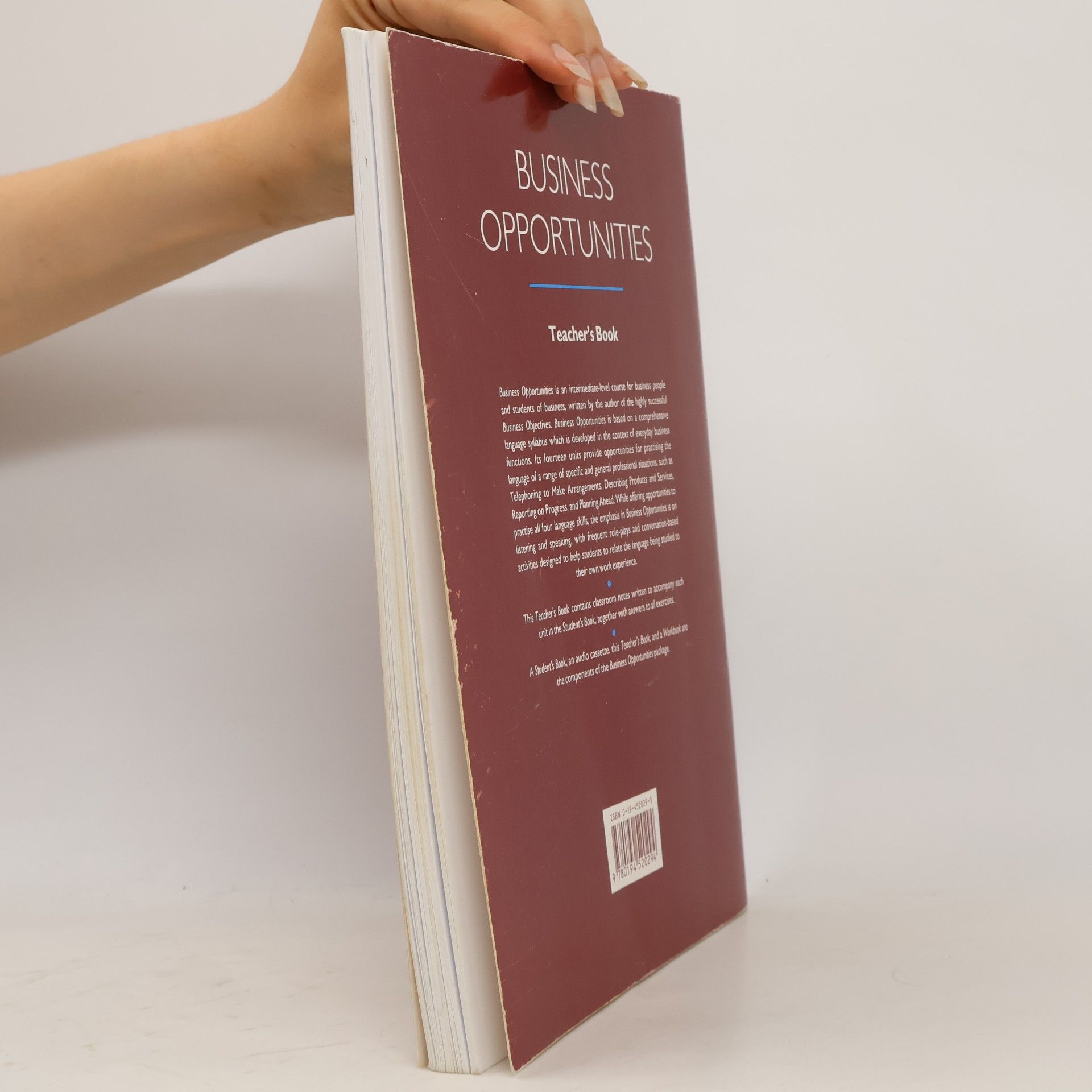 Anna Phillips Business opportunities : teacher's book