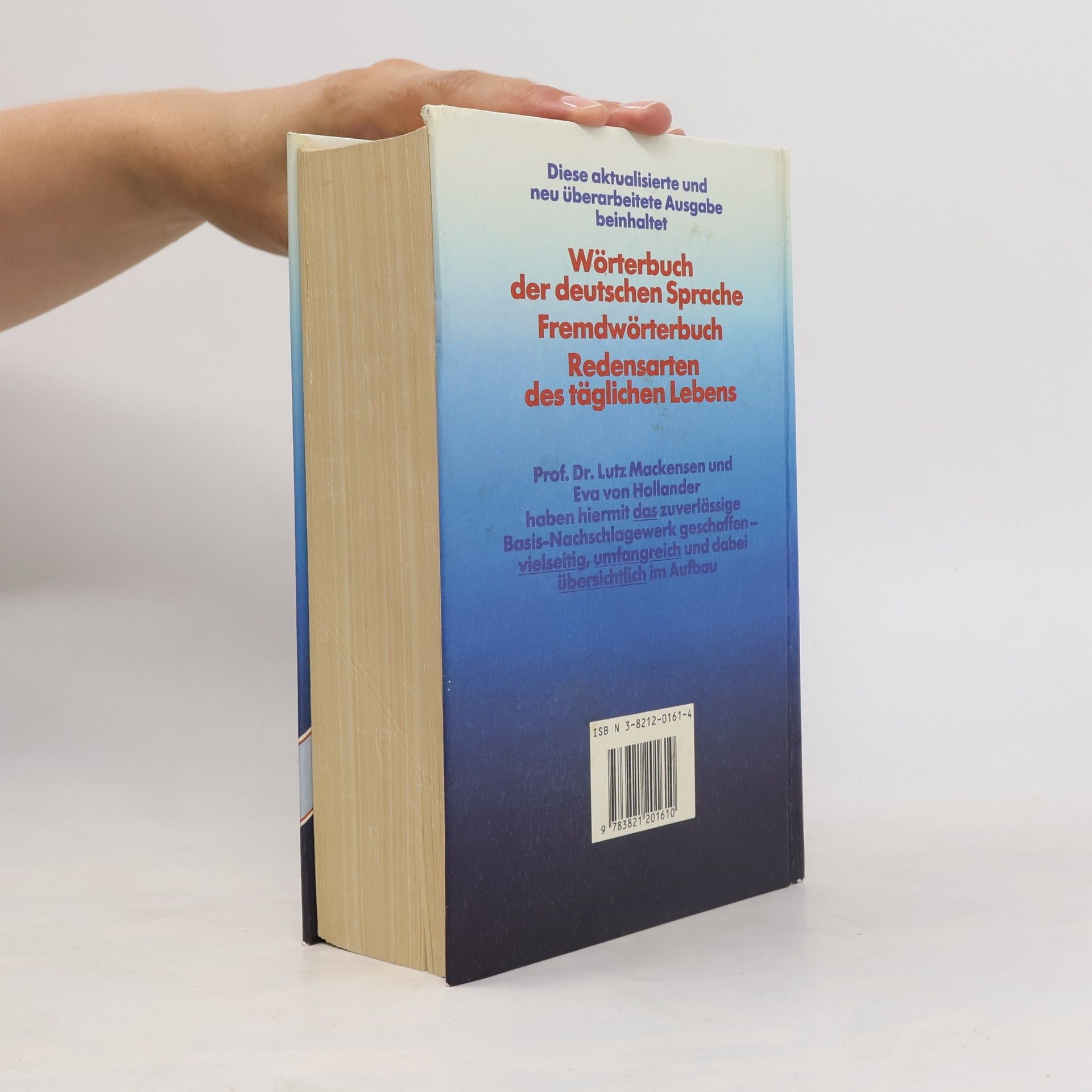 Lutz Mackensen Universal Wörter und Fremdwörterbuch