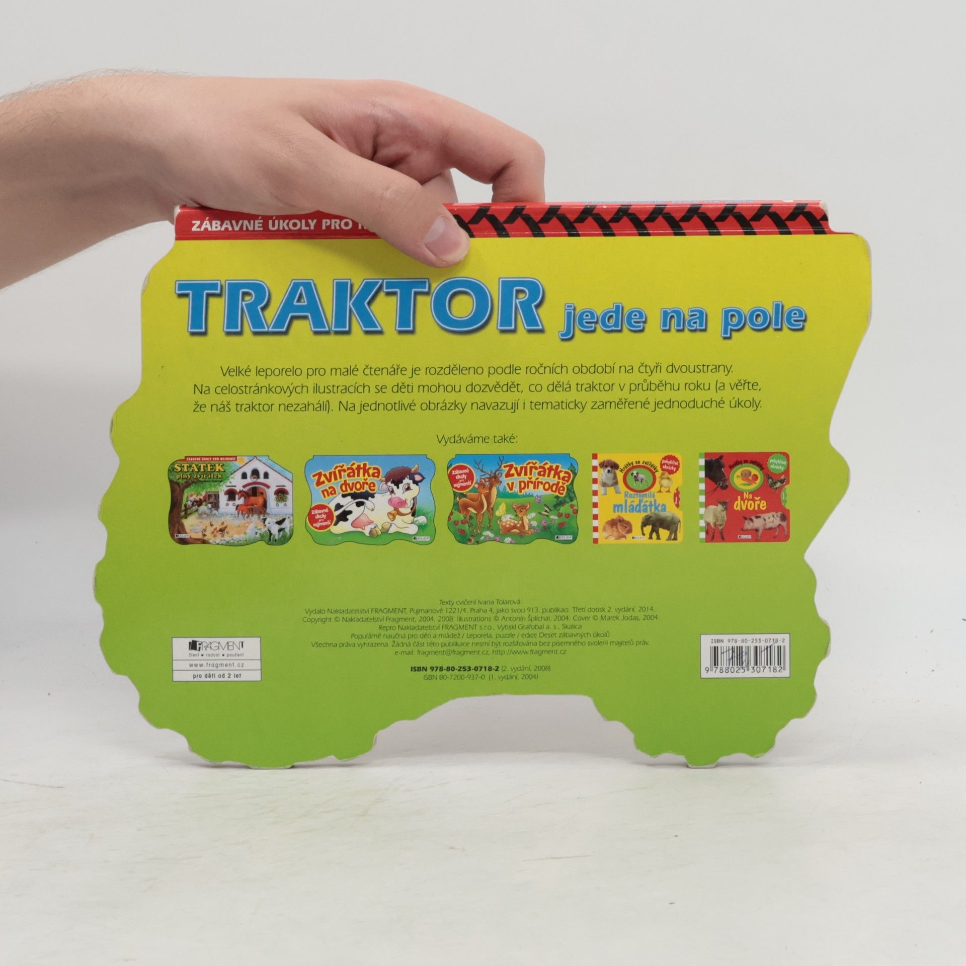 Antonín Šplíchal Traktor jede na pole