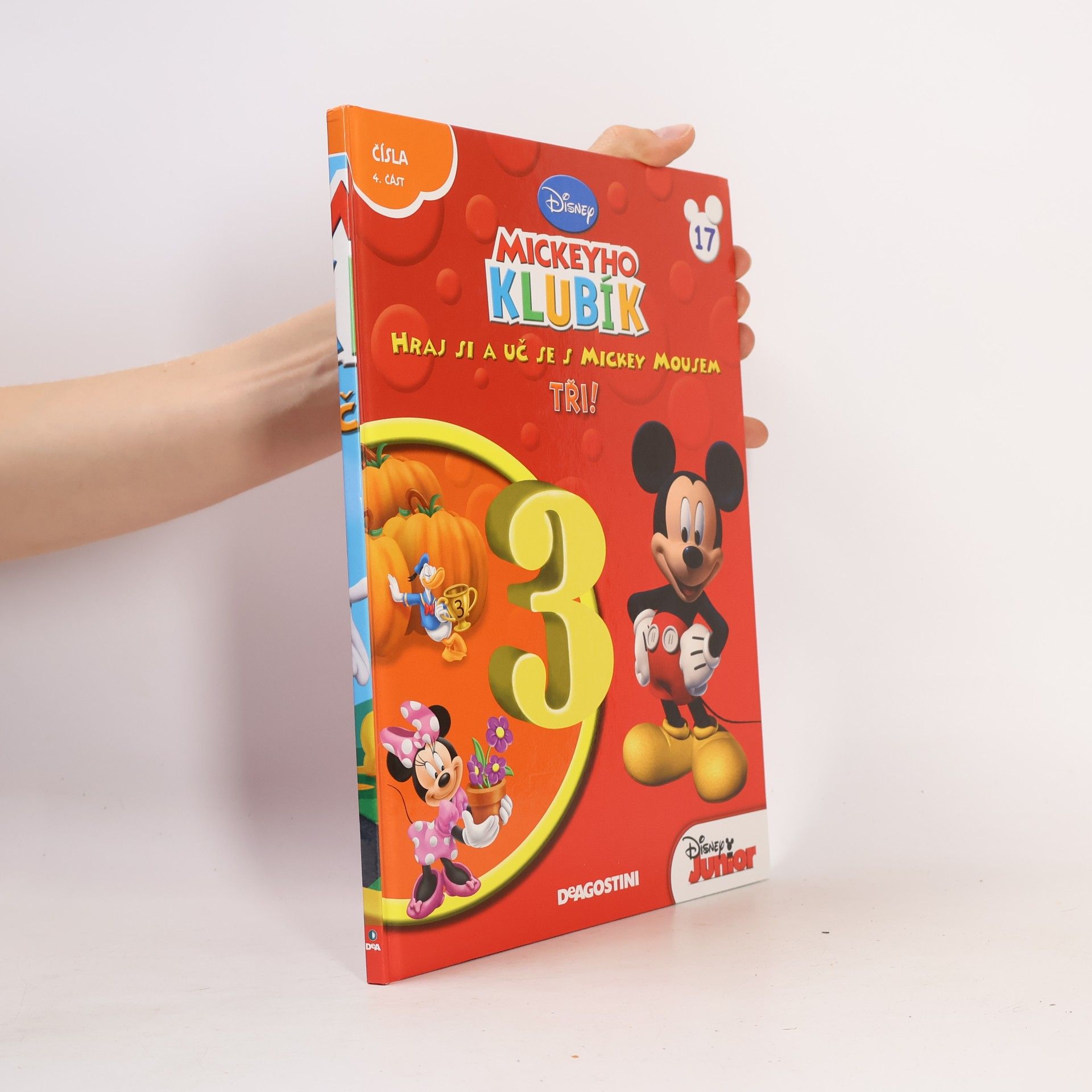 Kolektív autorov Hraj si a uč se s Mickey Mousem 17. Tři!