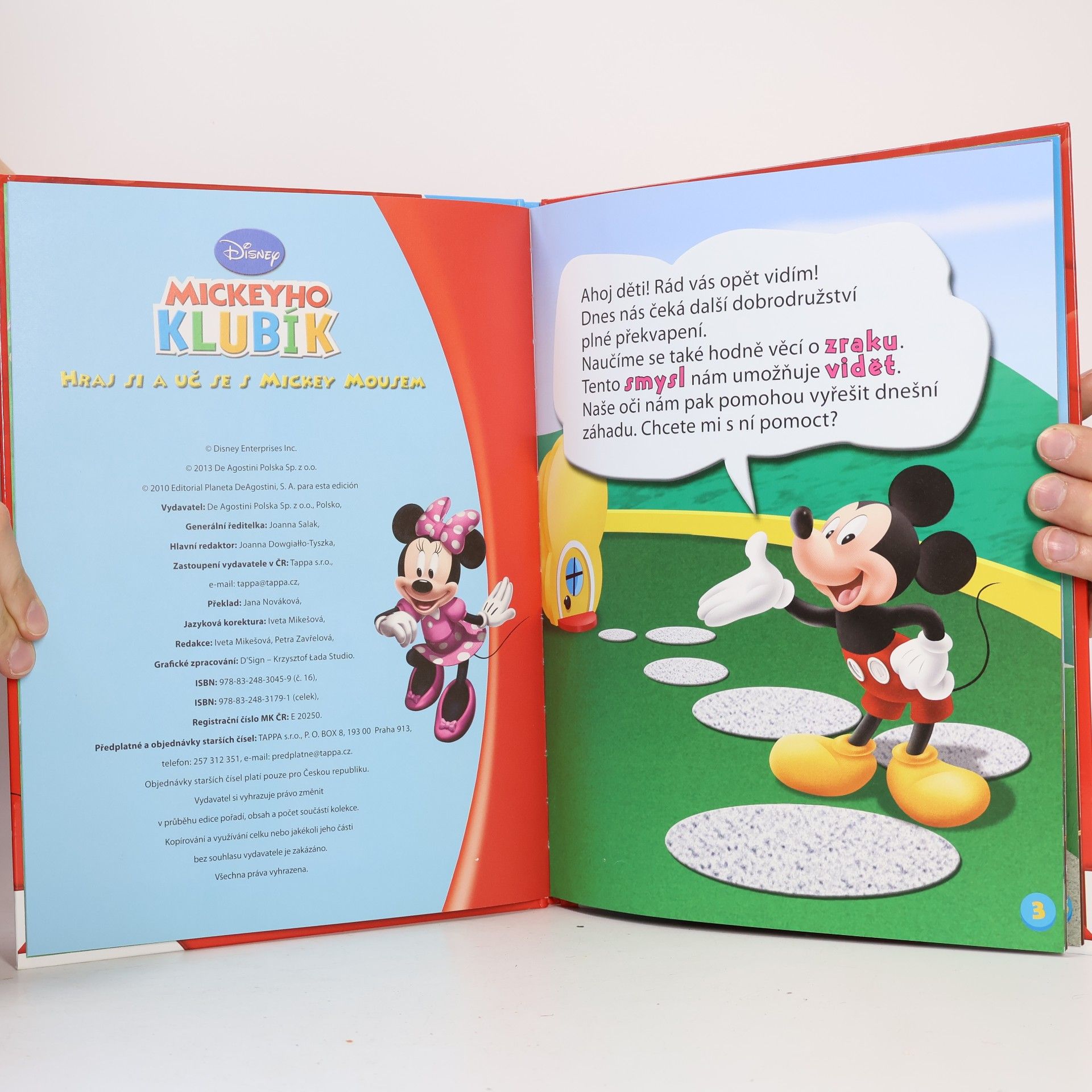 Various authors Mickeyho klubík. Hraj si a uč se s Mickey Mousem 16. Zrak!