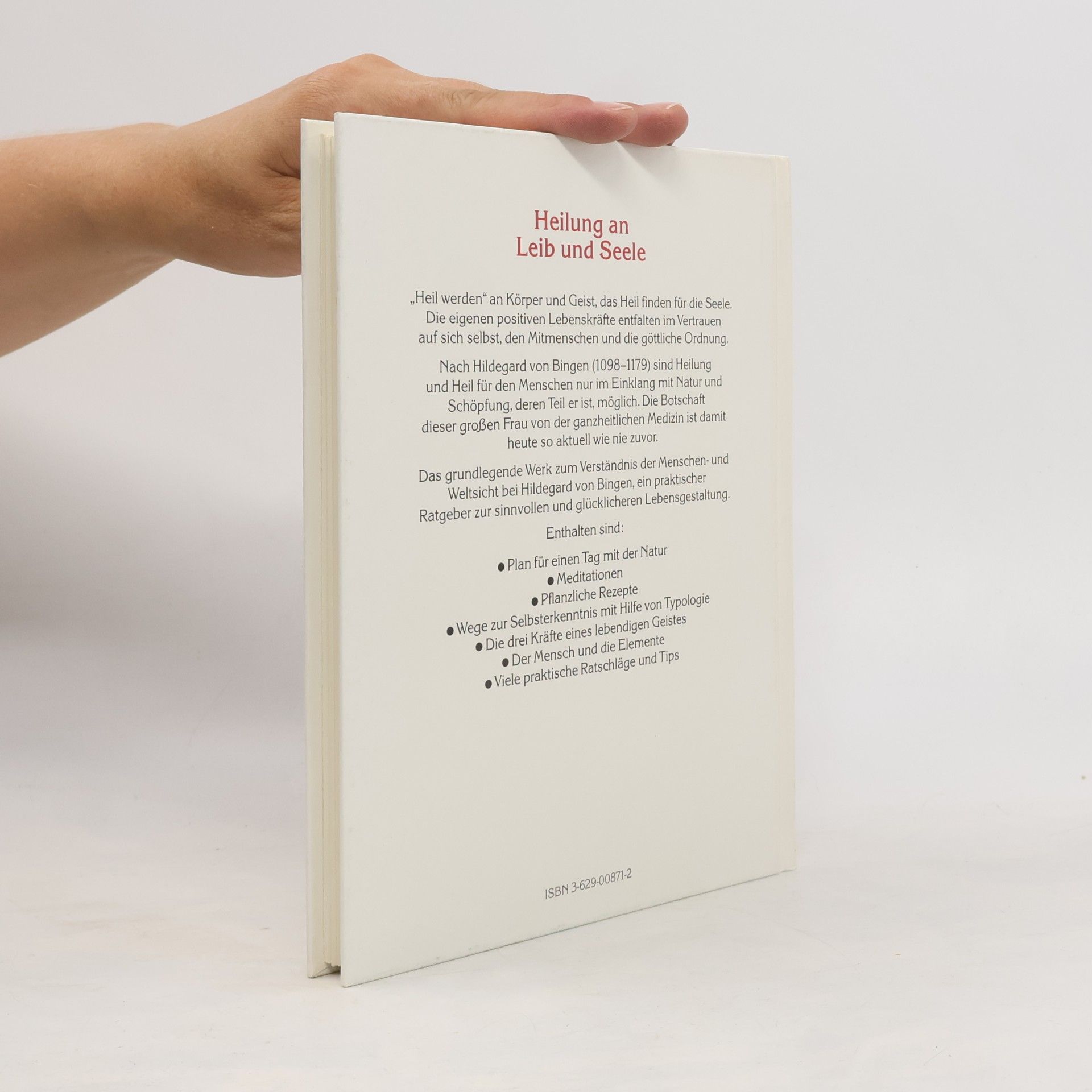 Hl. Hildegard Heilung an Leib und Seele