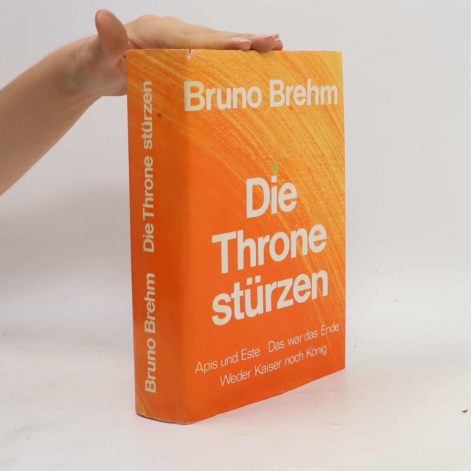 Bruno Brehm Die Throne stürzen