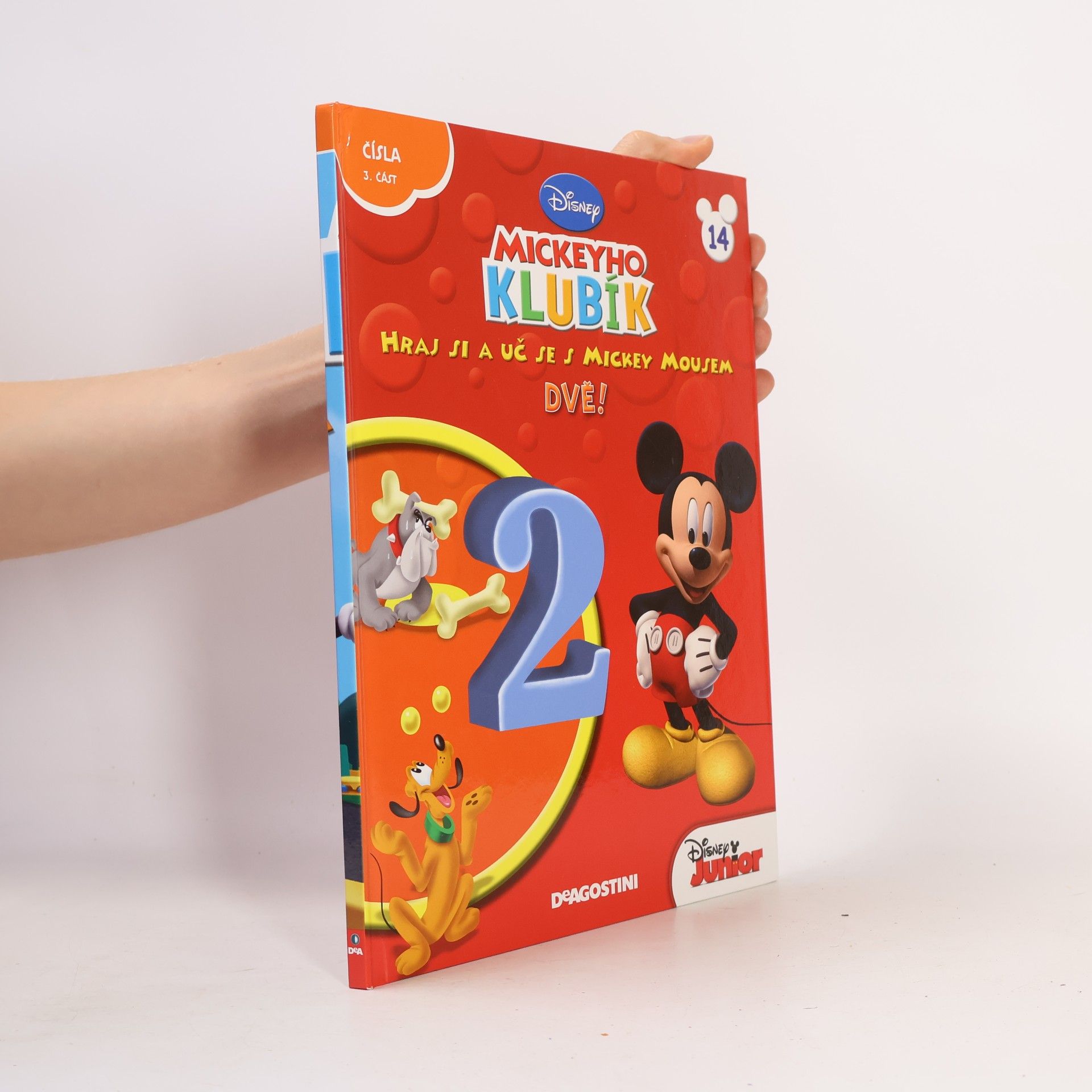 Kolektiv autorů Mickeyho klubík. Hraj si a uč se s Mickey Mousem 14. Dvě! 2