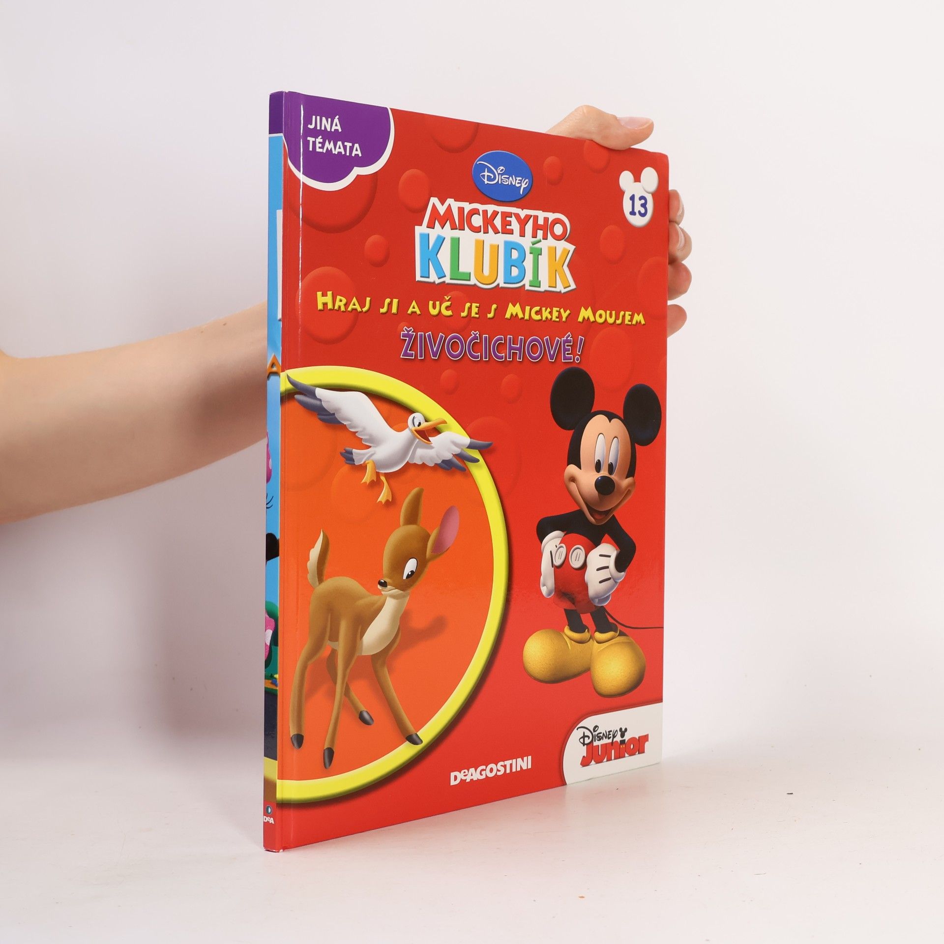 Various authors Mickeyho klubík. Hraj si a uč se s Mickey Mousem 13. Živočichové!