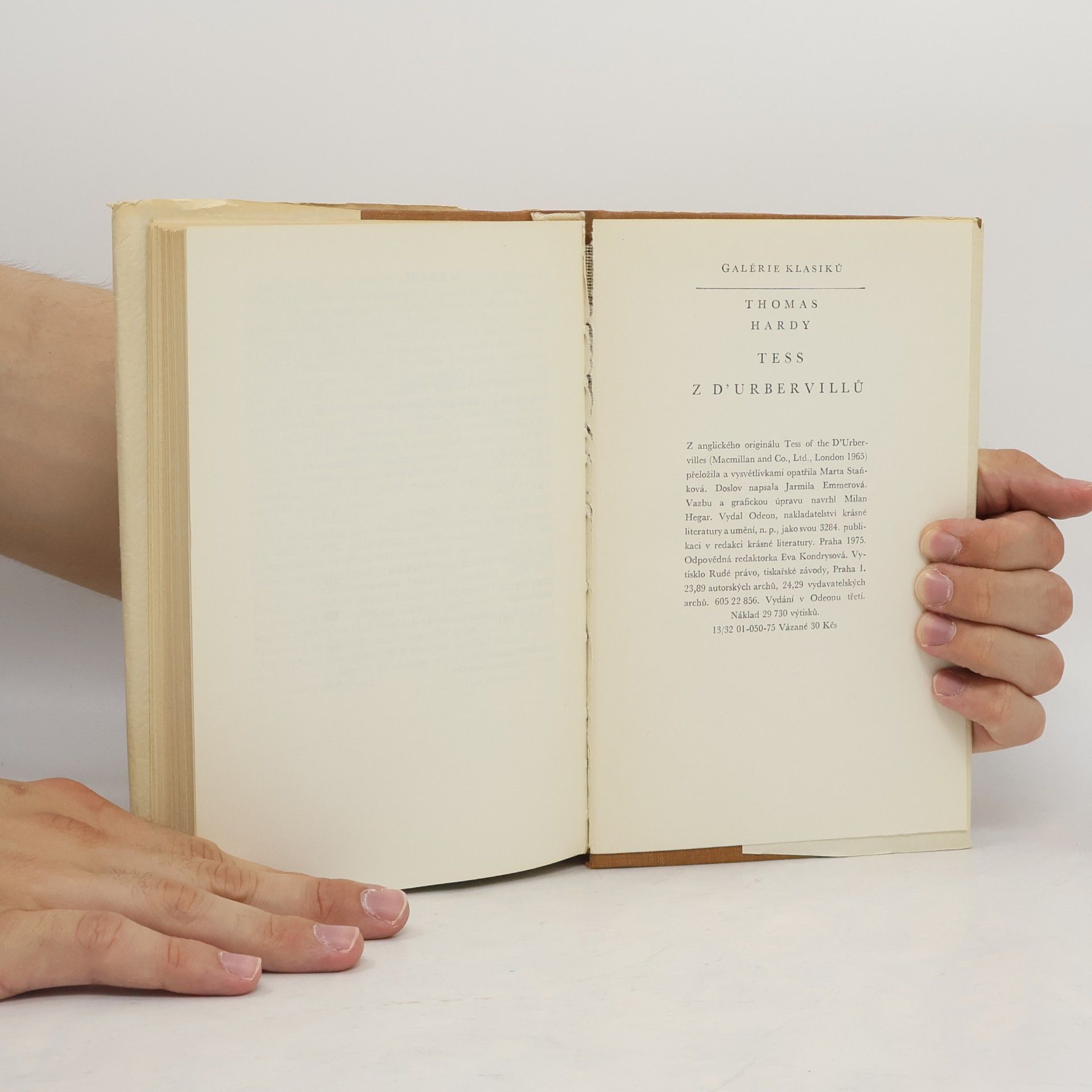 Thomas Hardy Tess z d'Urbervillů
