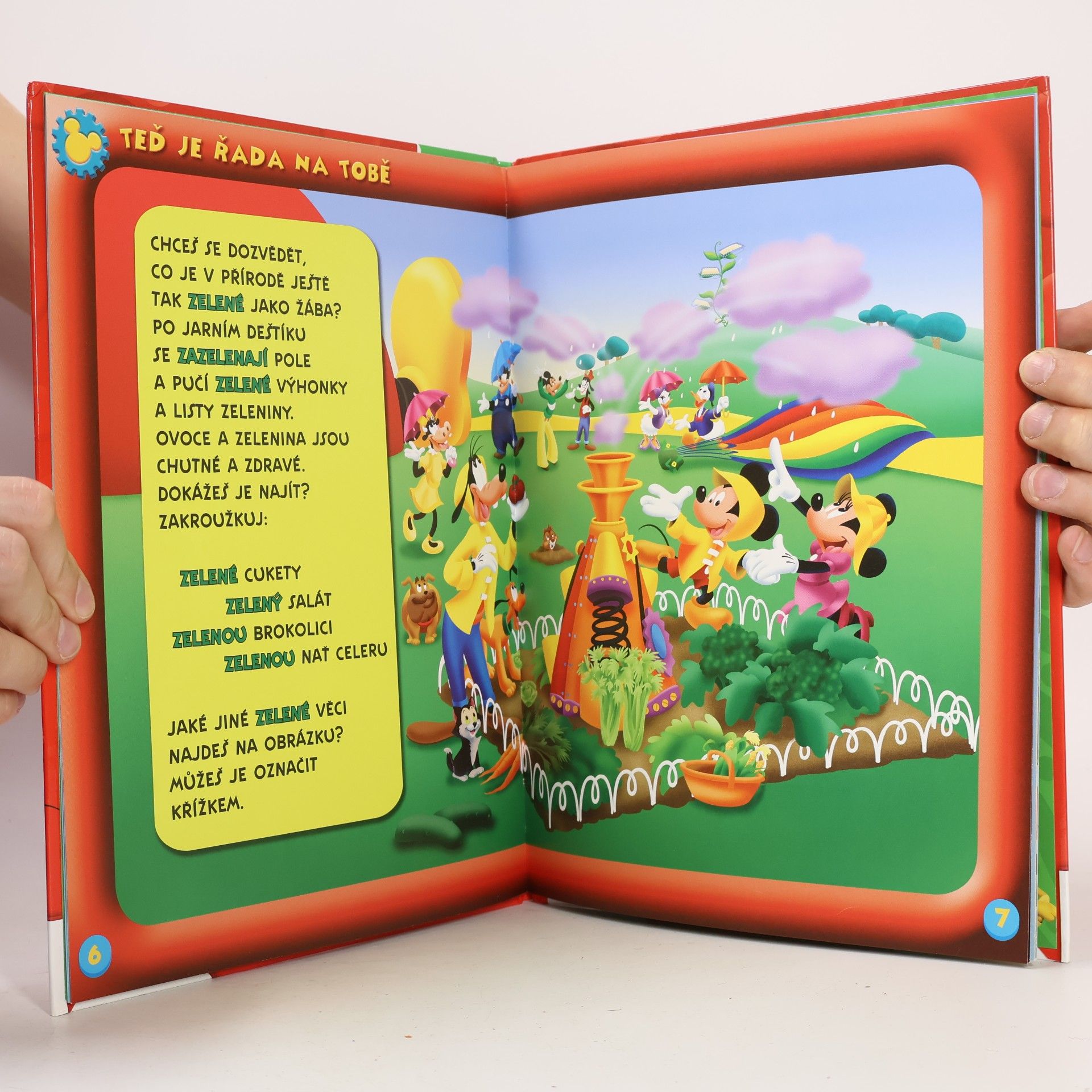 Various authors Mickeyho Klubík. Hraj si a uč se s Mickey Mousem 11. Zelená!
