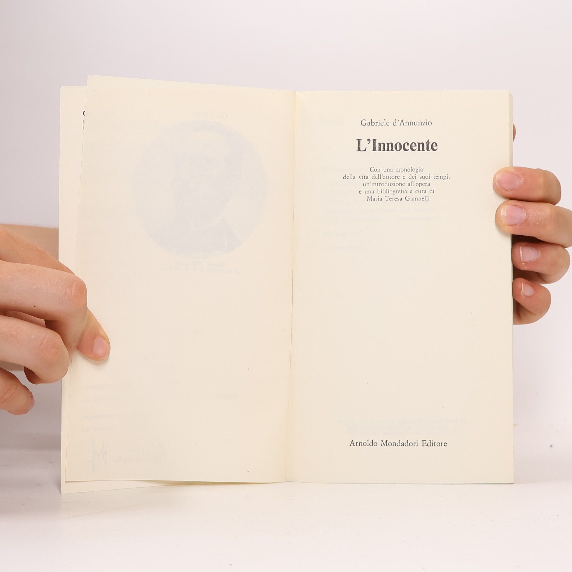 Gabriele D'Annunzio L'Innocente