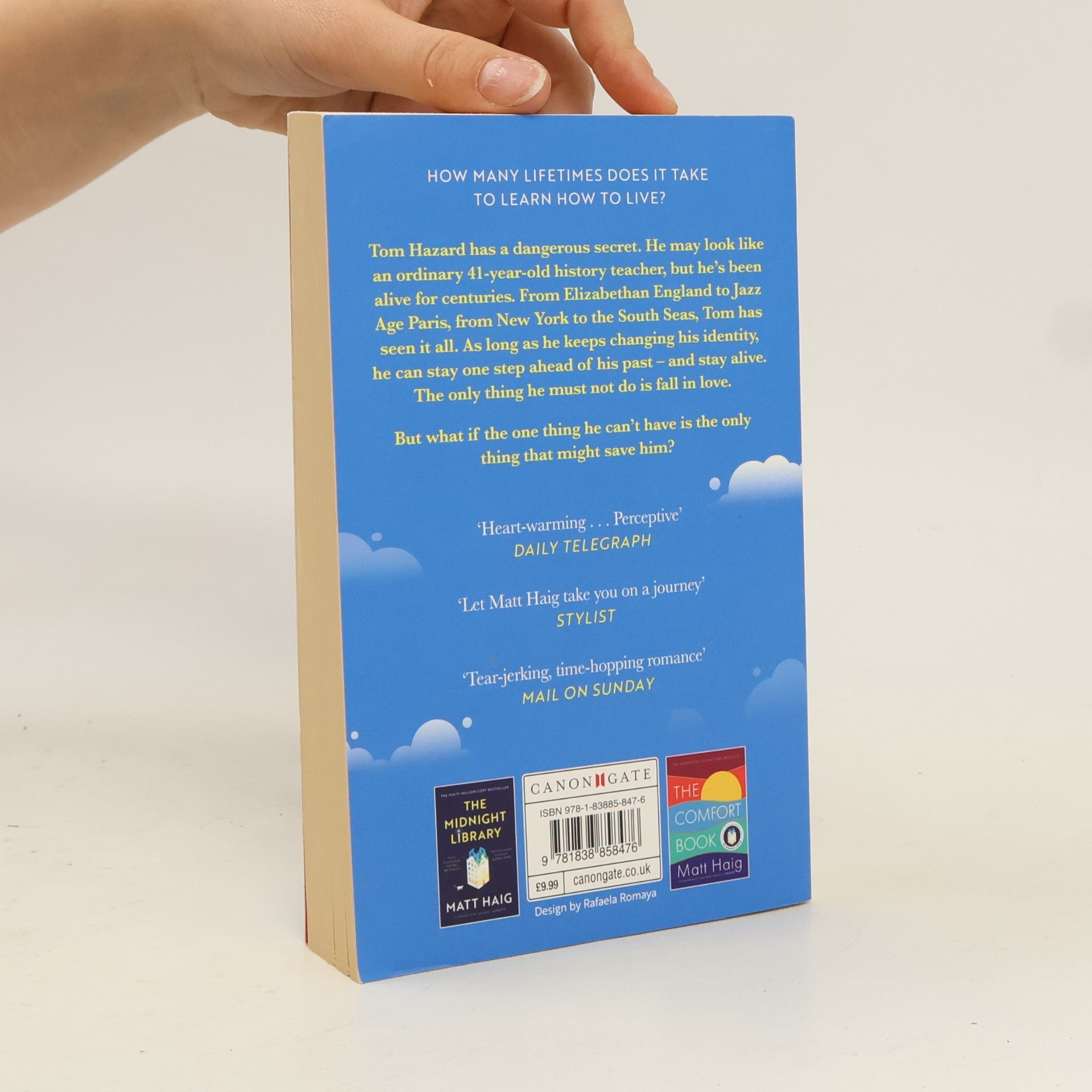 Matt Haig How to stop time