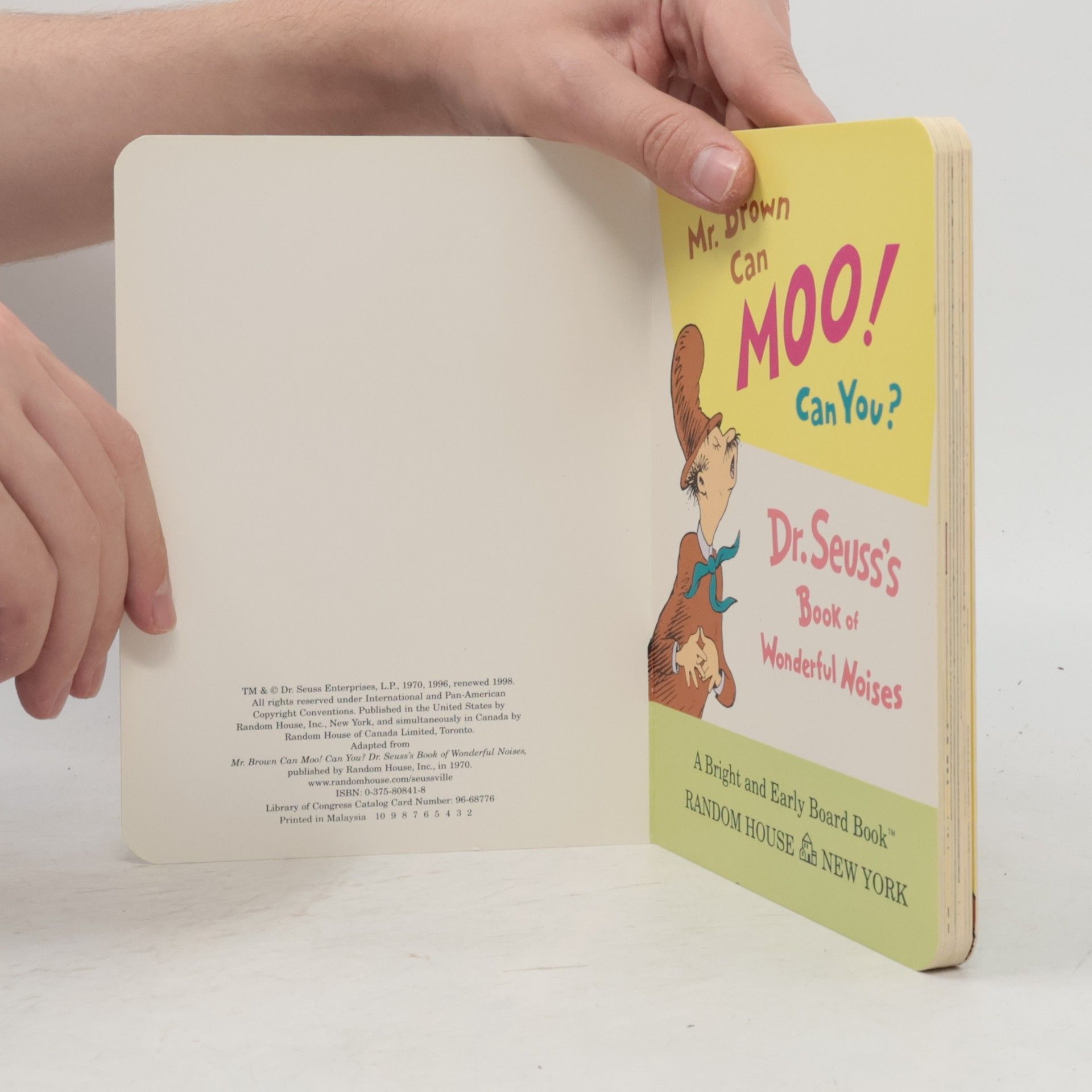 Dr. Seuss Mr. Brown Can Moo! Can You!