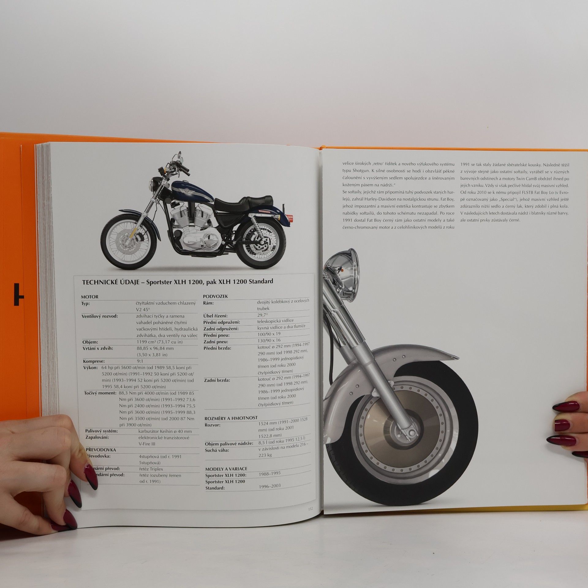 Marco De Fabianis Manferto Harley-Davidson: Legendární modely.