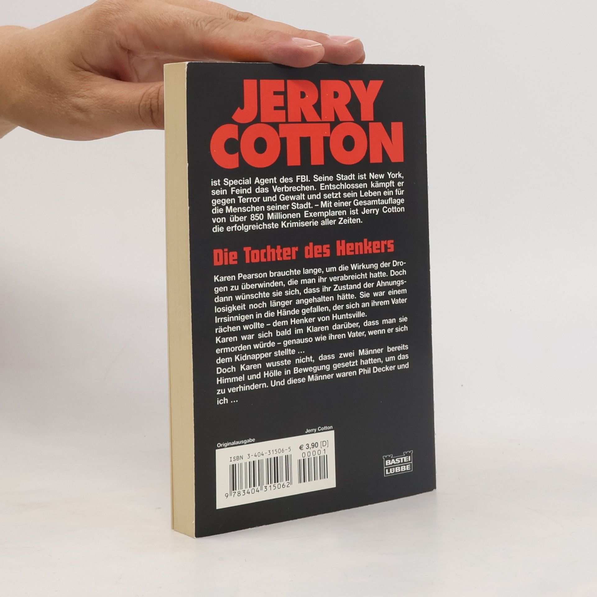 Jerry Cotton Jerry Cotton - 31506: Die Tochter der Henkers