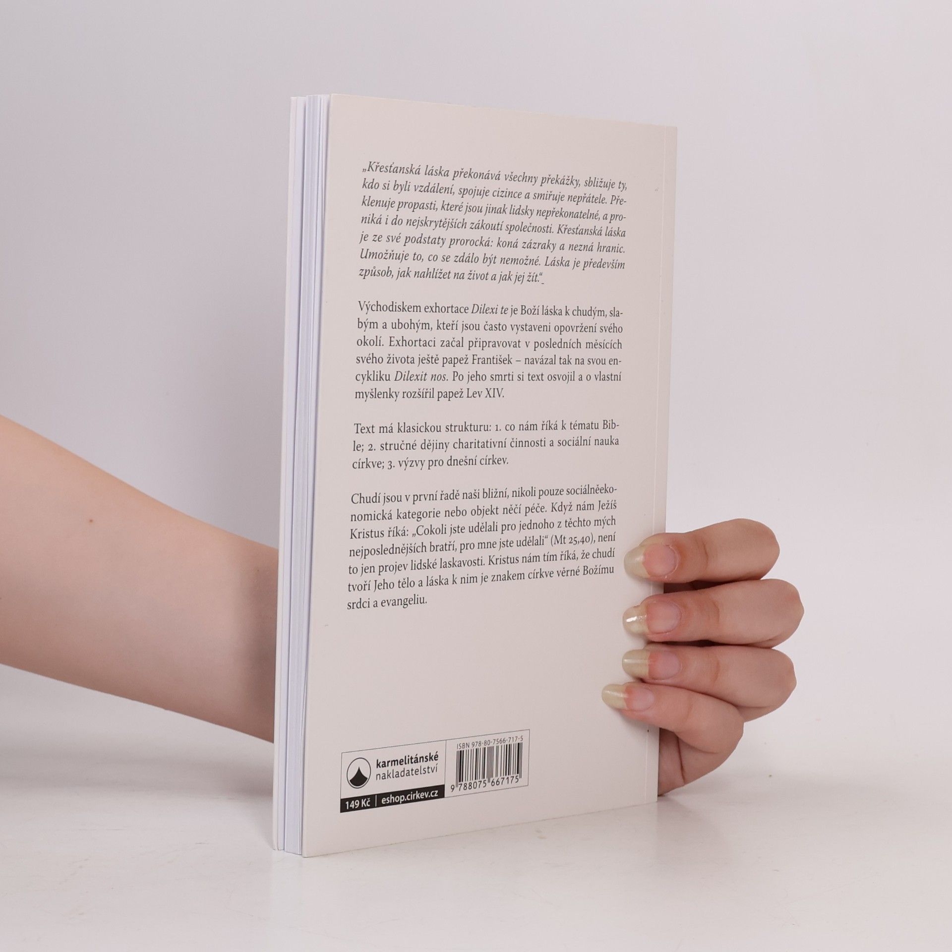 Lev XIV. Dilexi te: apoštolská exhortace o lásce k chudým