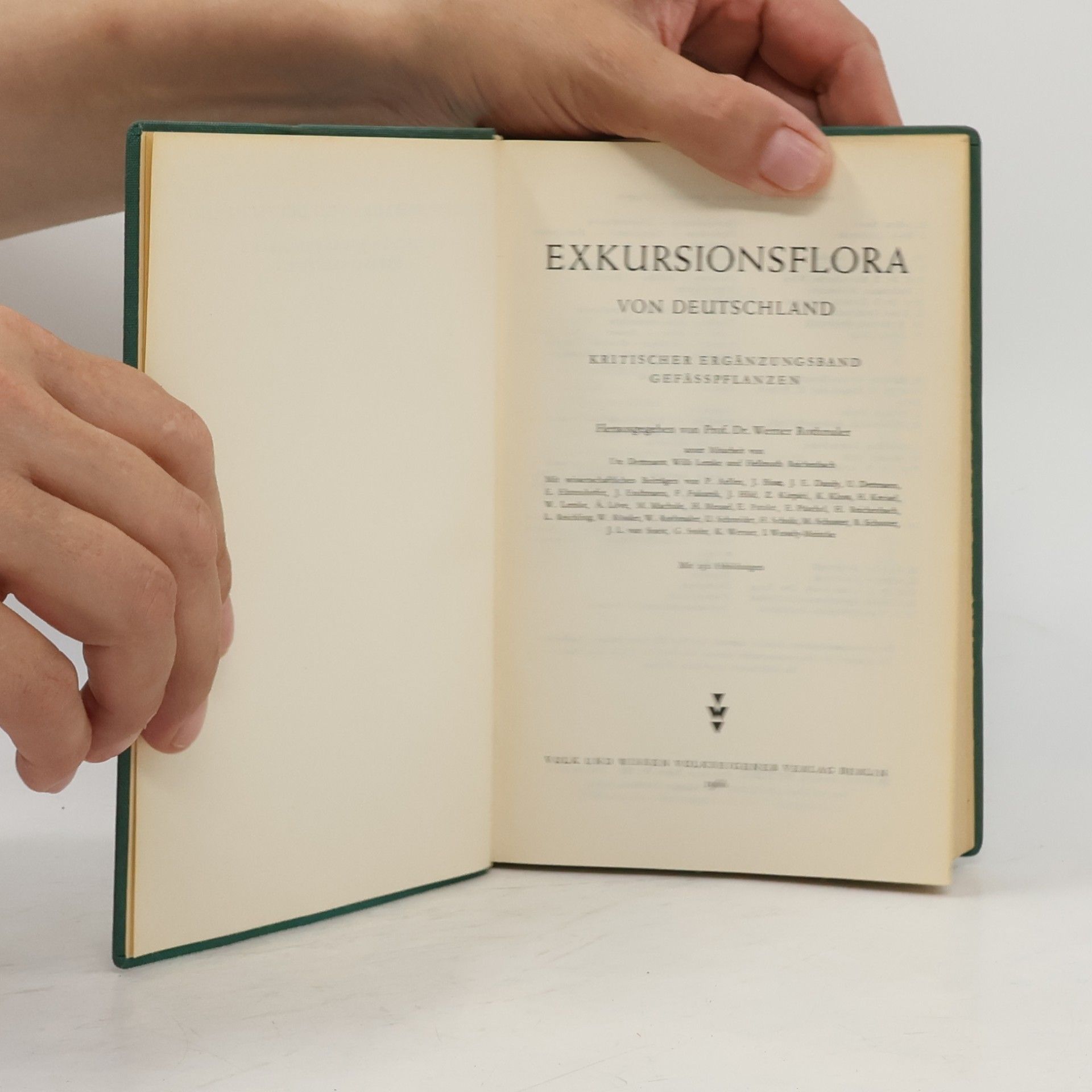 Werner Rothmaler Exkursionsflora II.