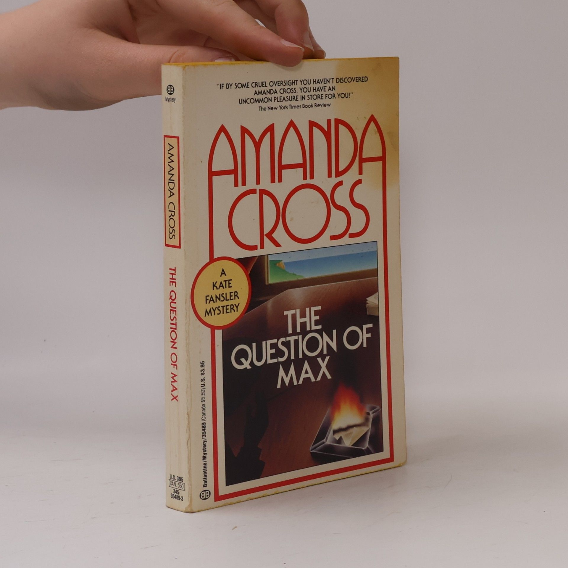 Amanda Cross A Kate Fansler Mystery: The Question of Max
