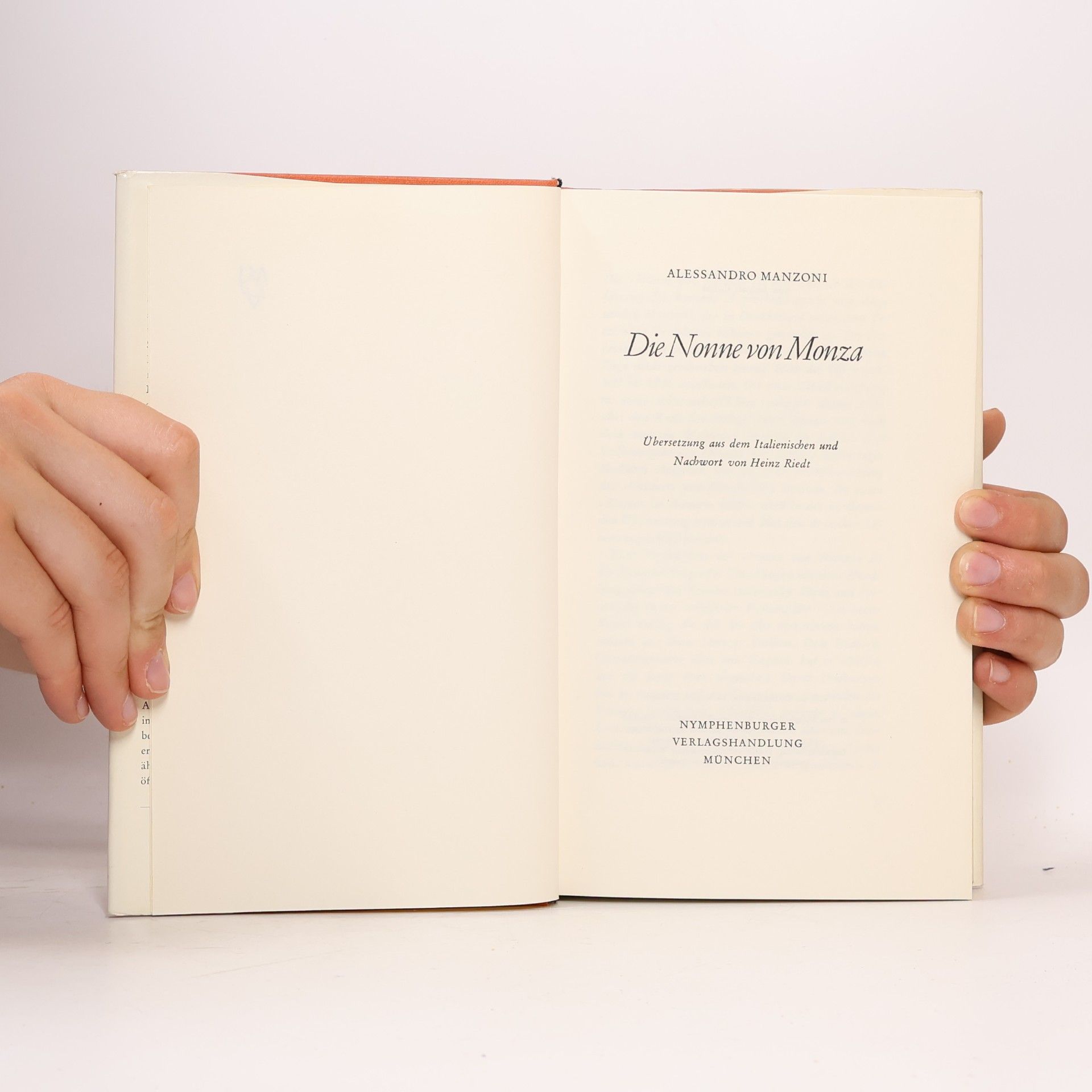 Alessandro Manzoni Die Nonne von Monza