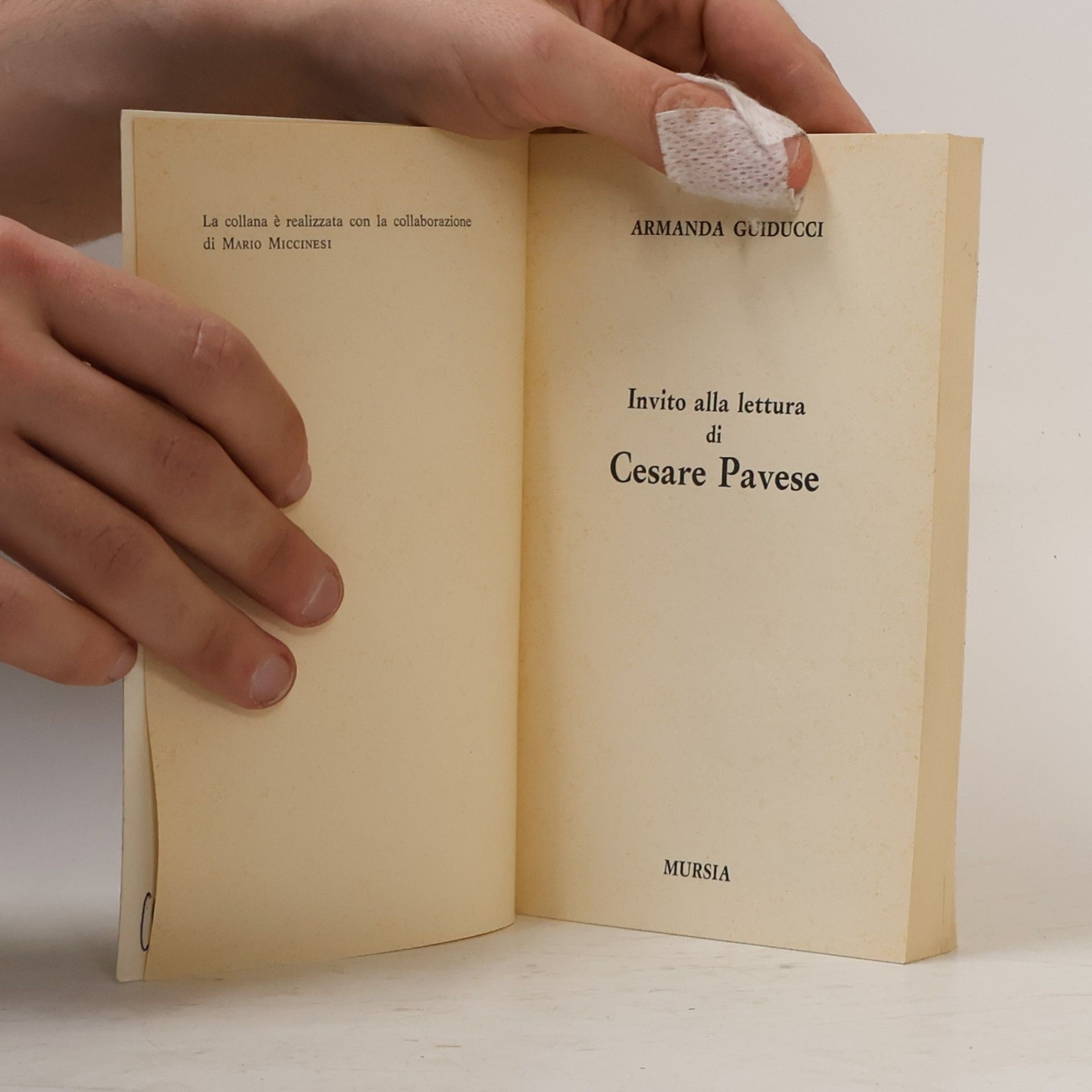 Armanda Guiducci Invito alla lettura di Pavese