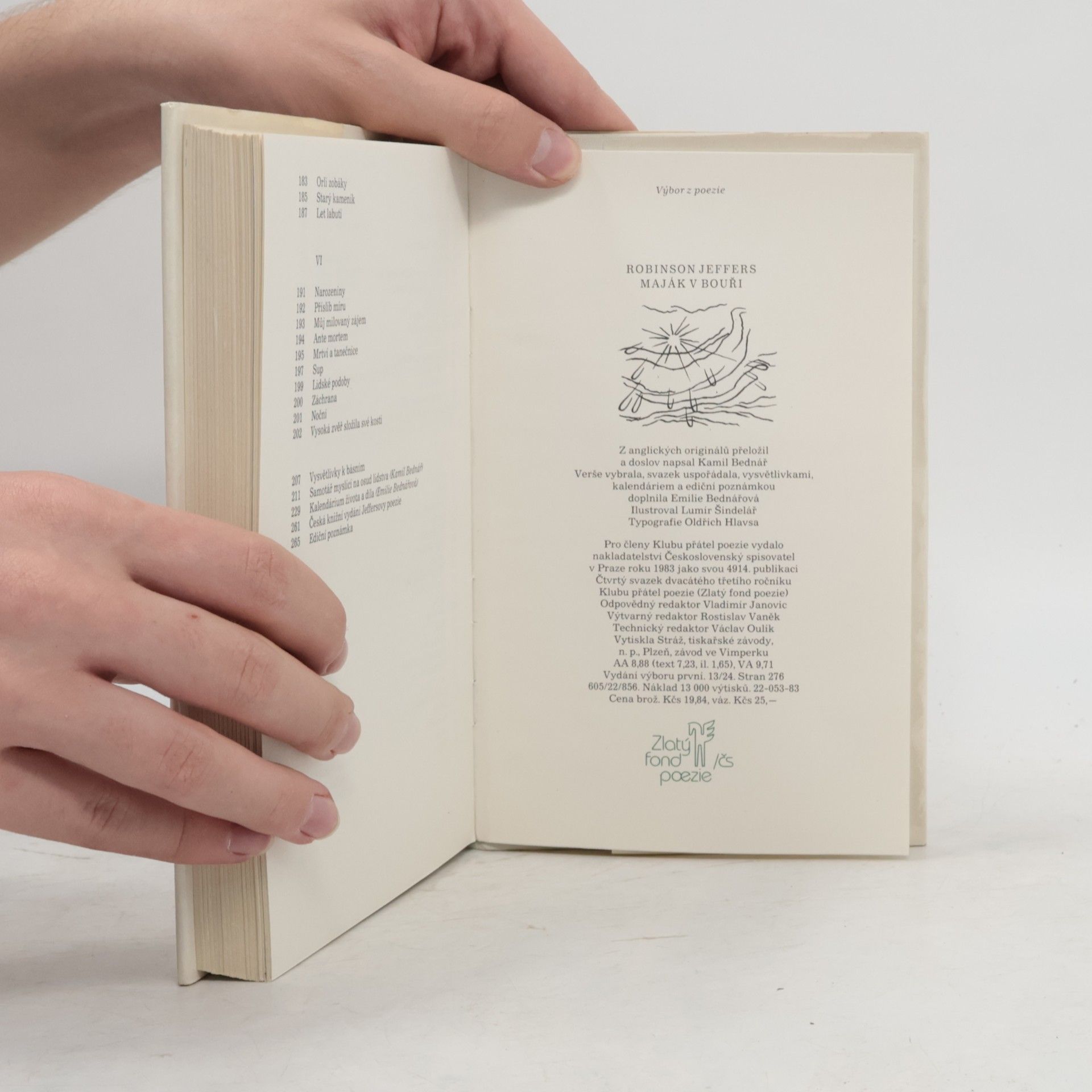 Robinson Jeffers Maják v bouři