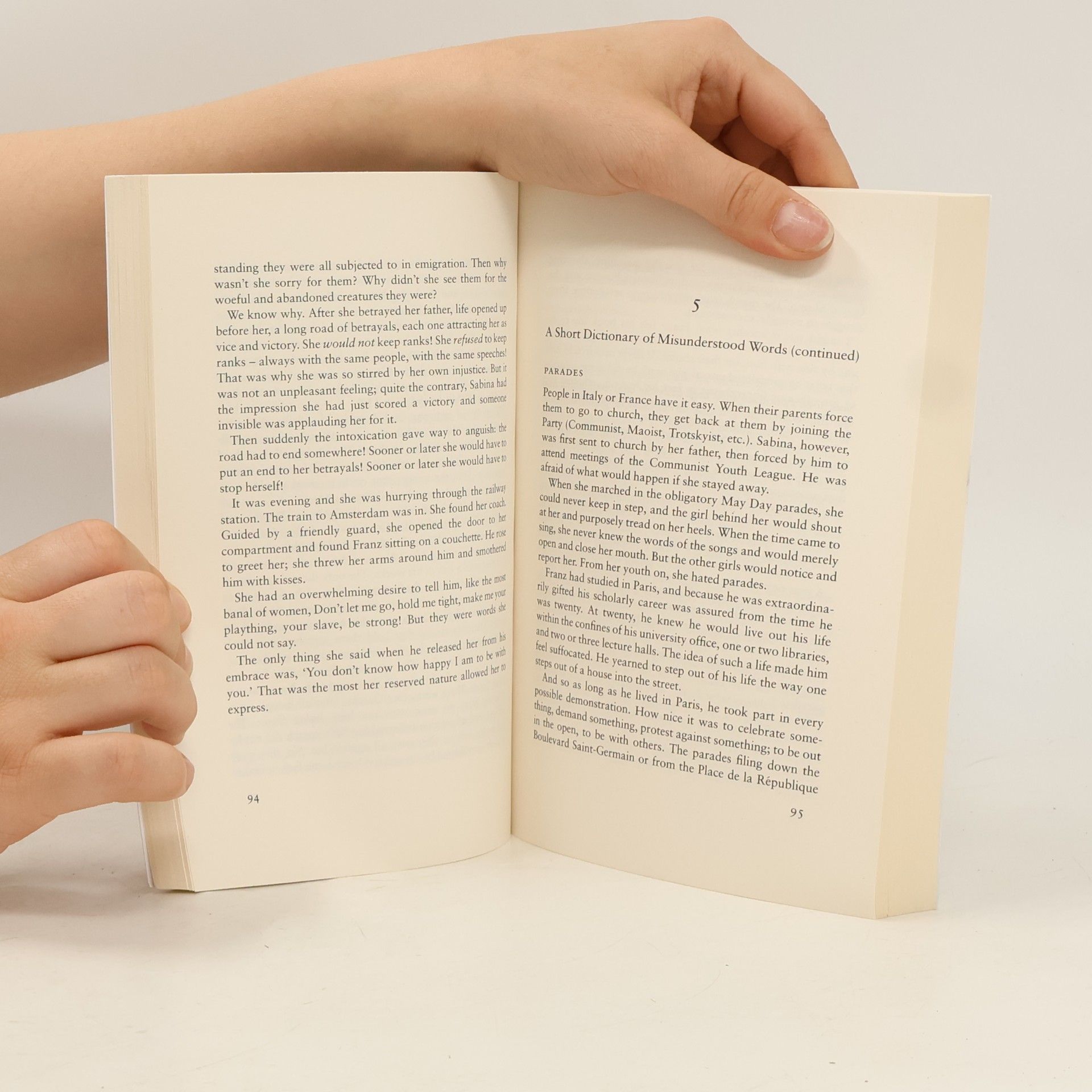 Milan Kundera The Unbearable Lightness of Being