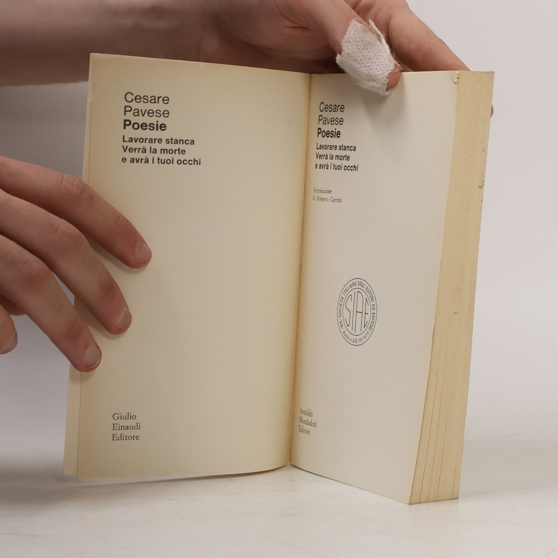 Cesare Pavese Poesie