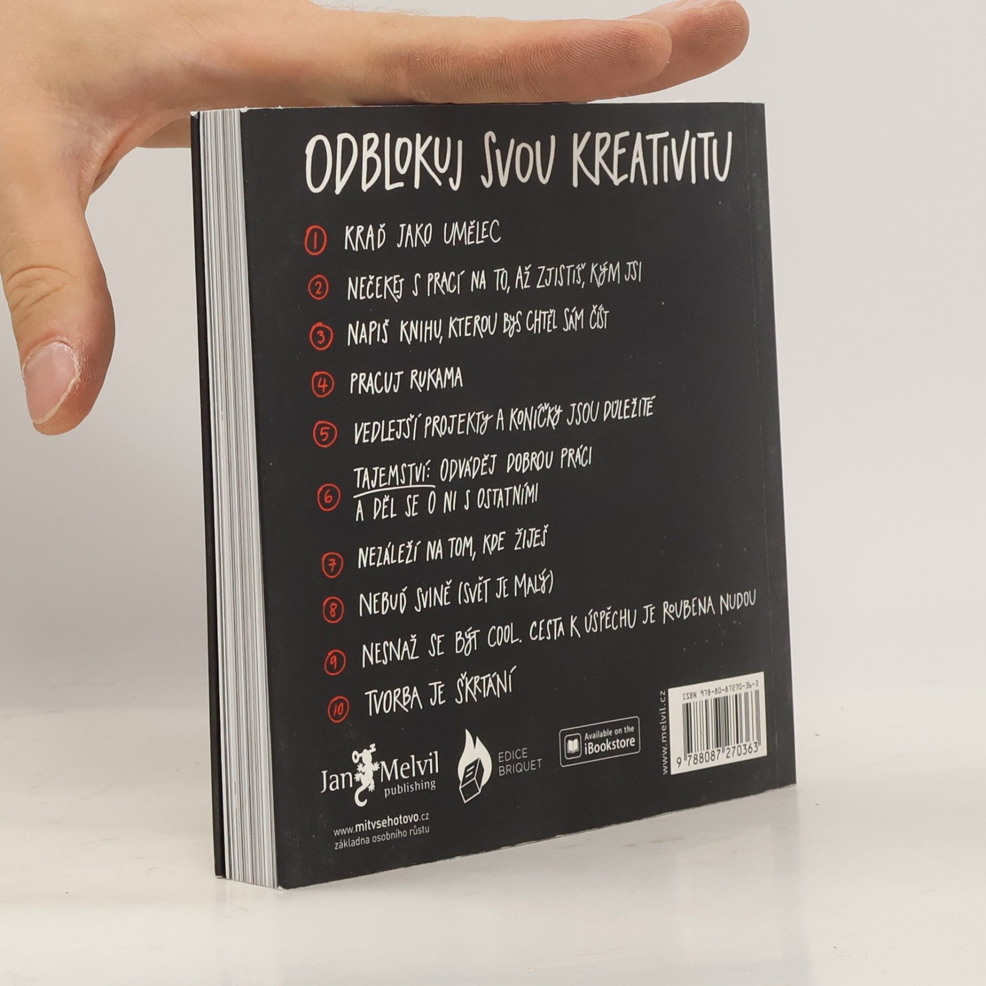 Austin Kleon Kraď jako umělec. 10 věcí, které ti nikdo neřekl o kreativitě