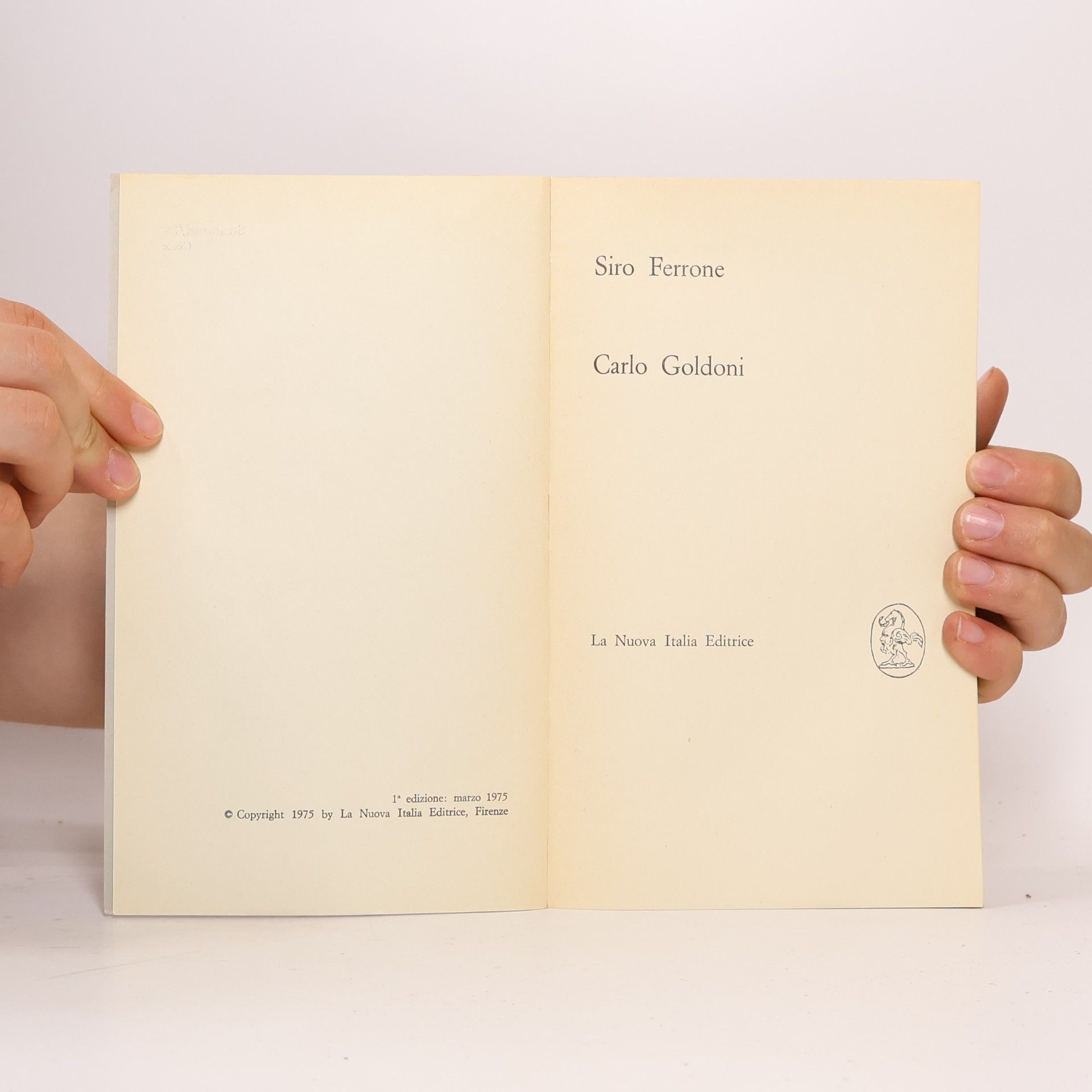 Carlo Goldoni Ferrone