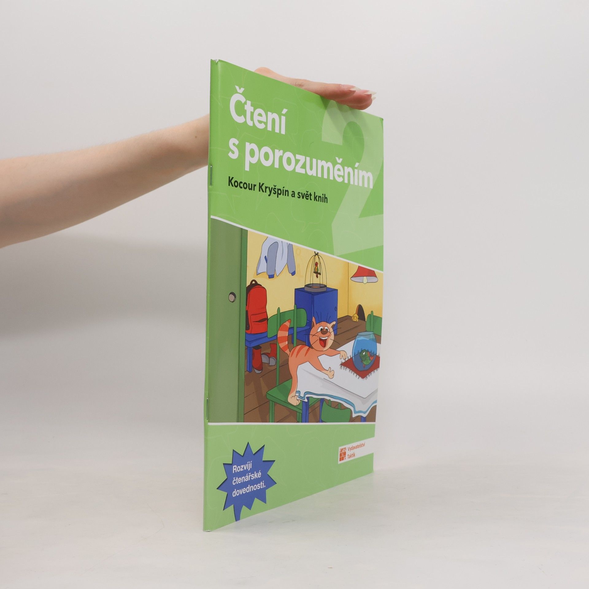 Monika Linhartová Čtení s porozuměním 2 : Kocour Kryšpín a svět knih
