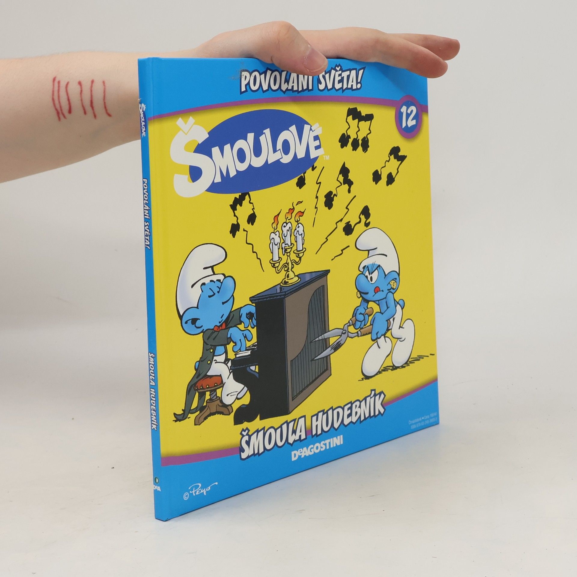 Šmoulové 12. Povolání světa! Šmoula hudebník