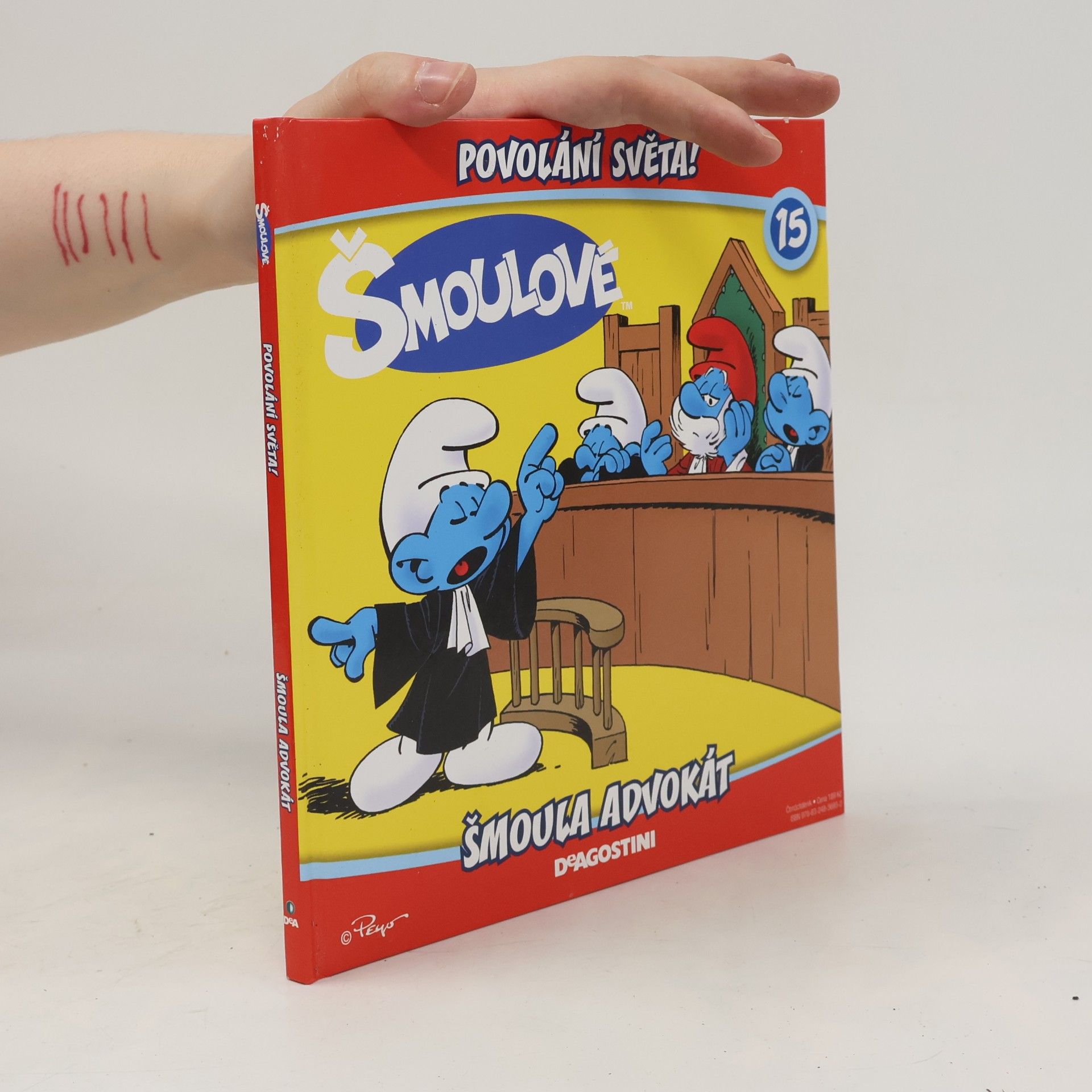 Kolektiv autorů Šmoulové. Povolání světa!. 15. Šmoula advokát