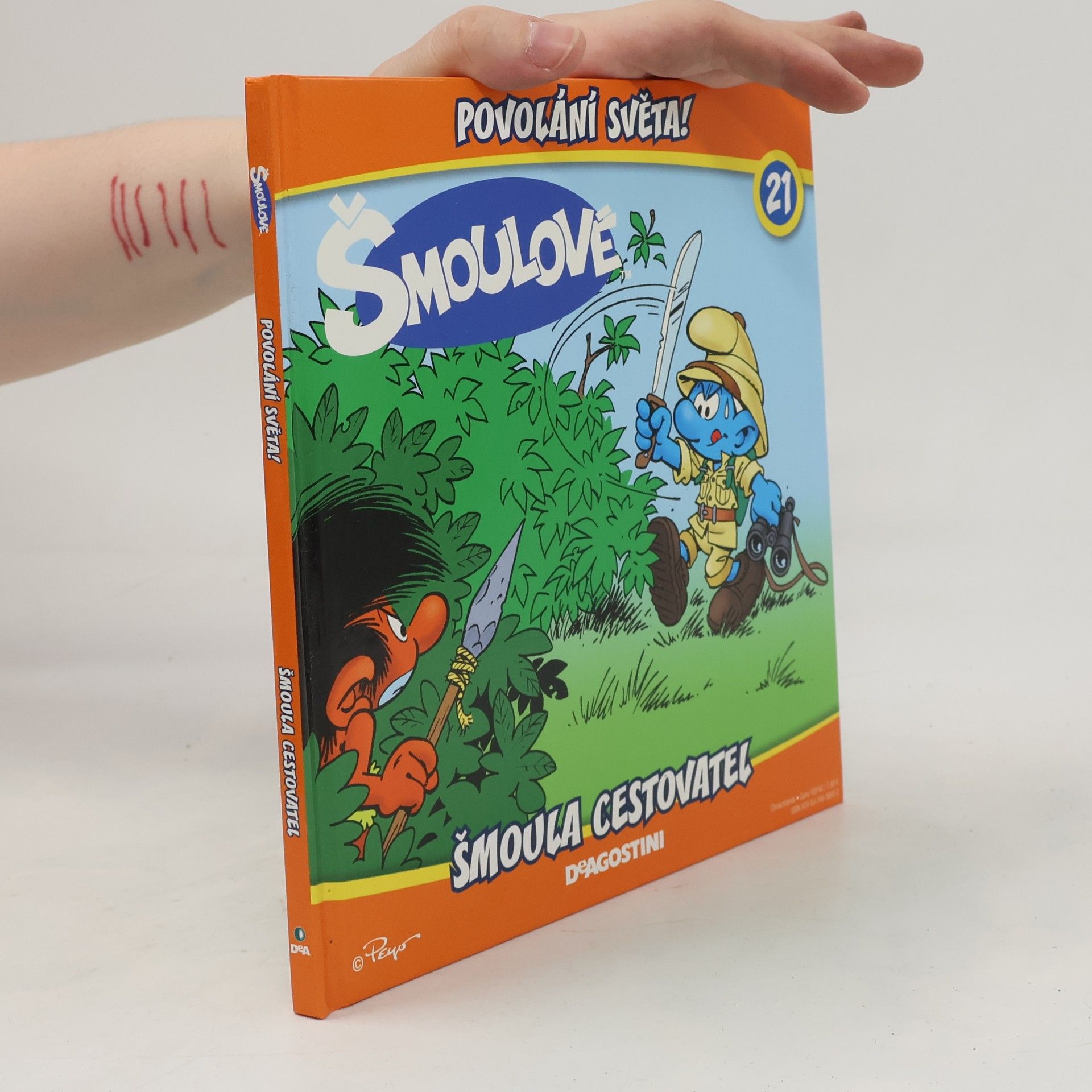 Iva Kořístková Šmoulové 21. Šmoula cestovatel
