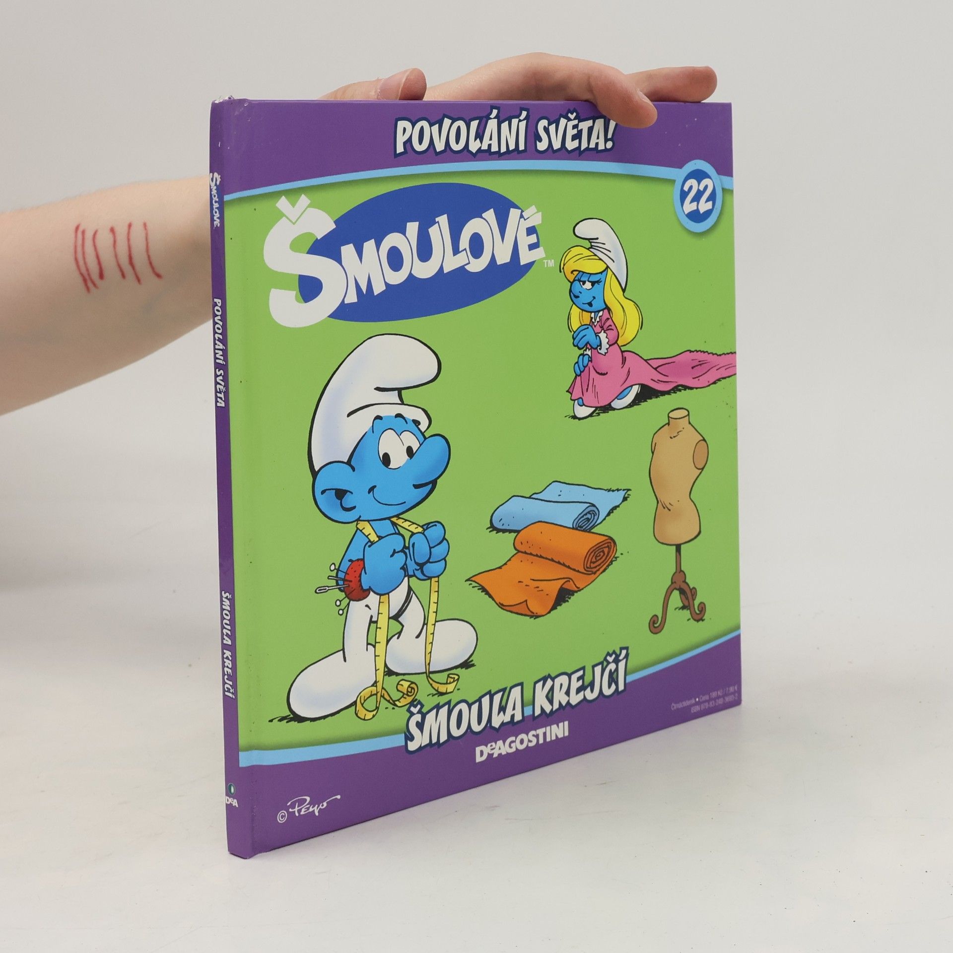 Iva Kořístková Šmoulové 22. Šmoula Krejčí