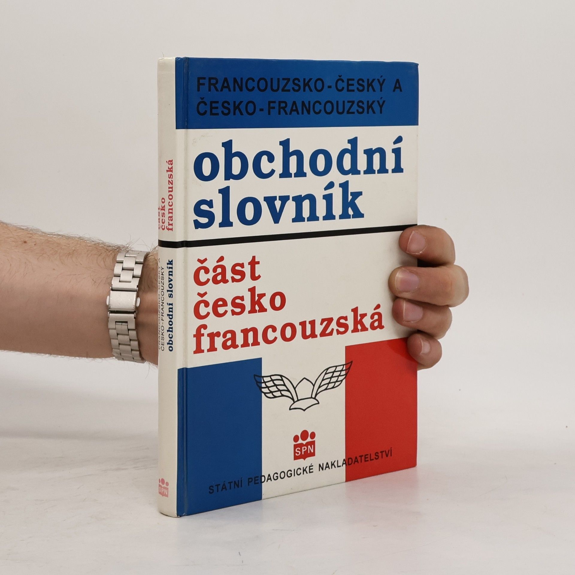 Francouzsko-český a česko-francouzský obchodní slovník. Část česko-francouzská