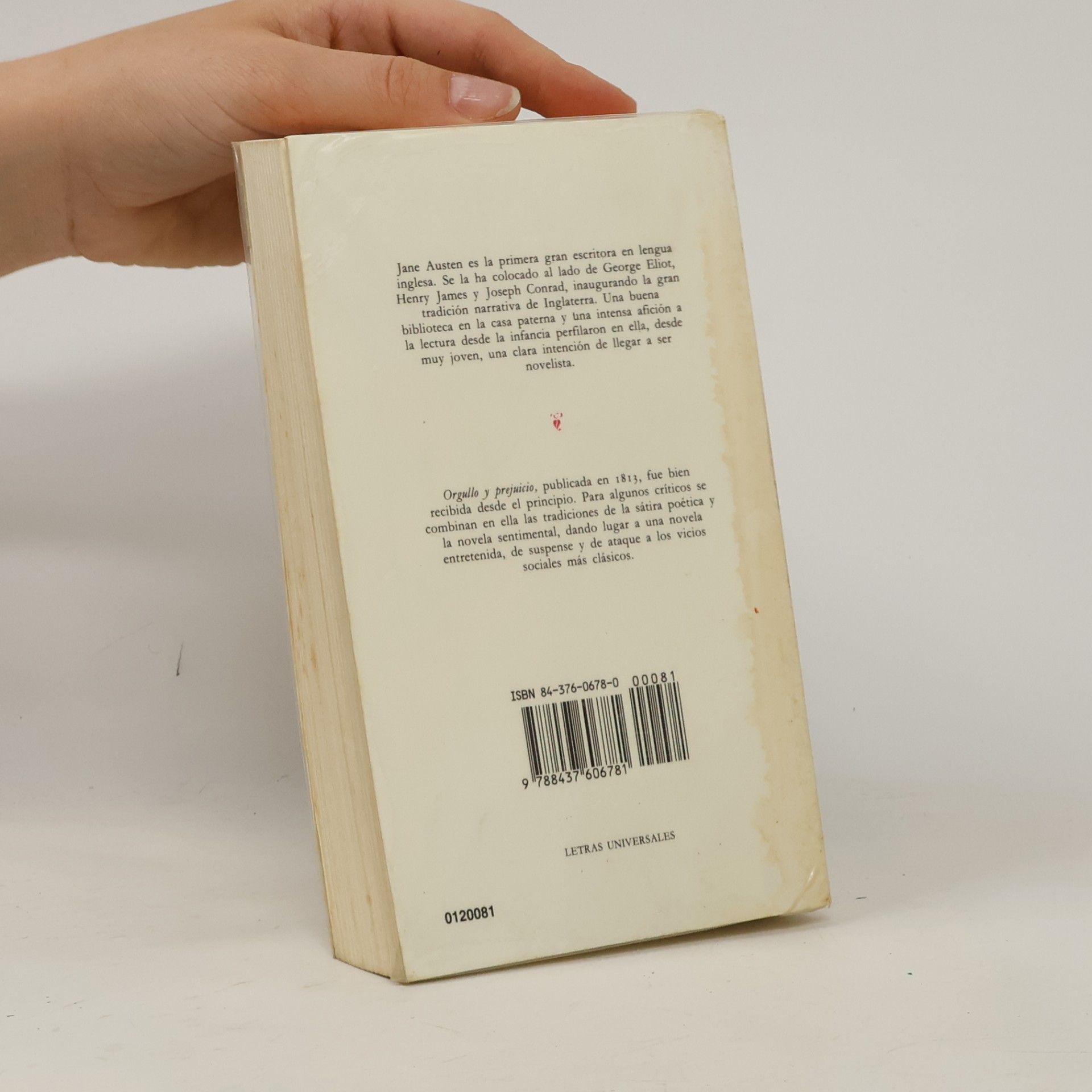 Jane Austen Letras Universales: Orgullo y prejuicio - Edición de José Luis Caramés