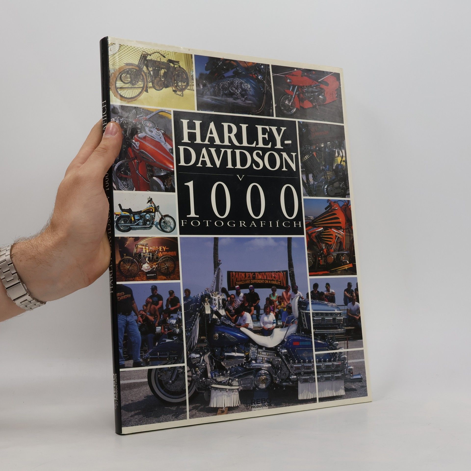 Fréderic Parmentier Harley-Davidson v 1000 fotografiích