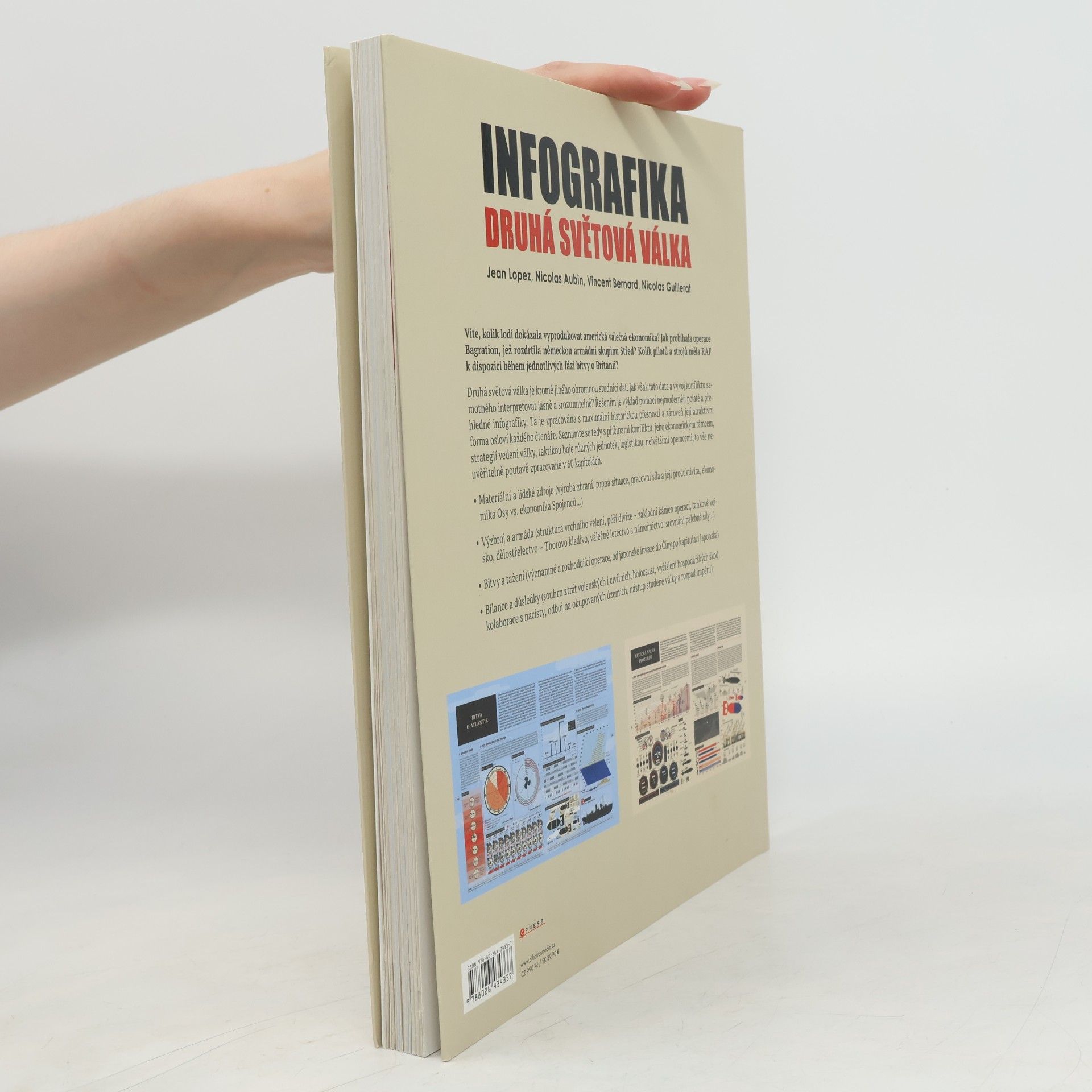Collectif d'auteurs Infografika: druhá světová válka