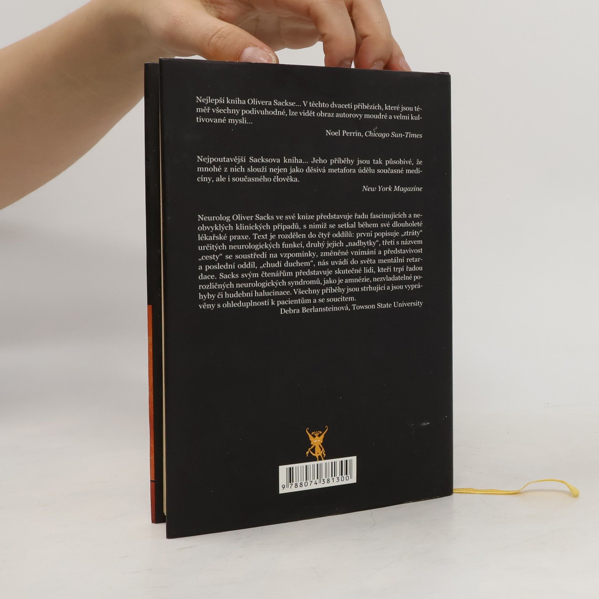 Oliver Sacks Muž, který si pletl manželku s kloboukem