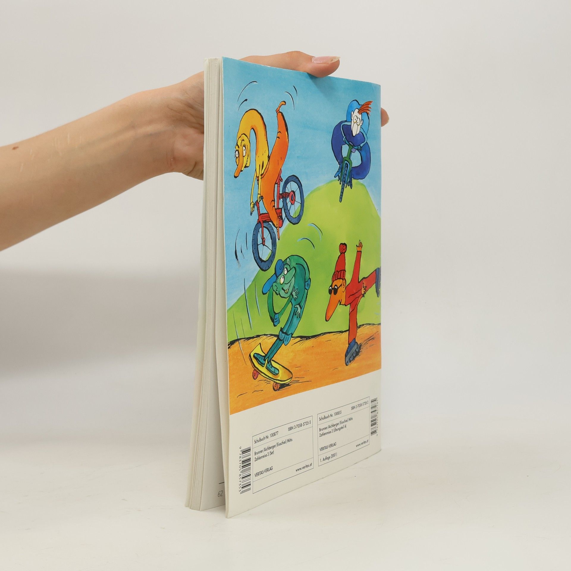 Autorenkollektiv Zahlenreise, 3. Klasse / Mathematik, 1 Übungsteil B