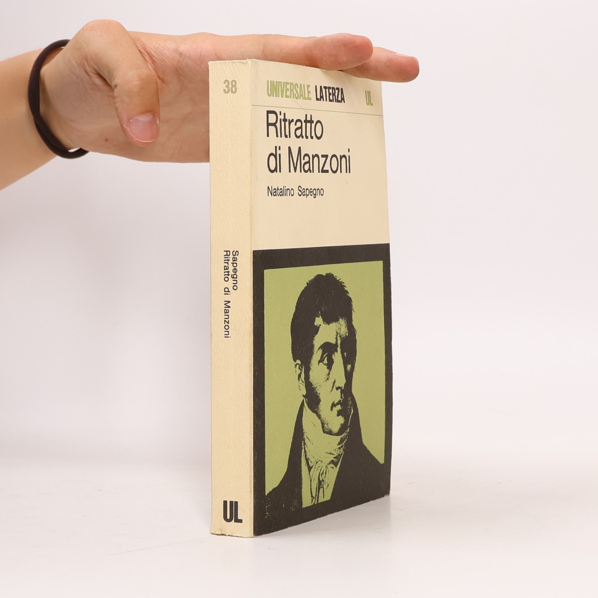 Natalino Sapegno Ritratto di Manzoni