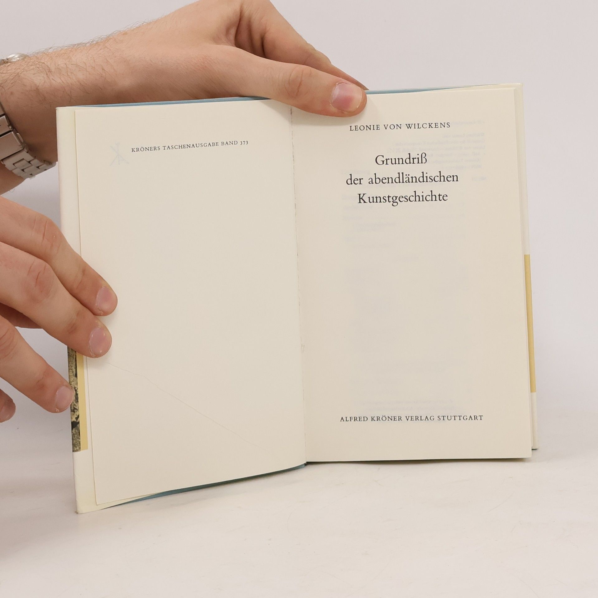 Leonie von Wilckens Grundriß der abendländischen Kunstgeschichte