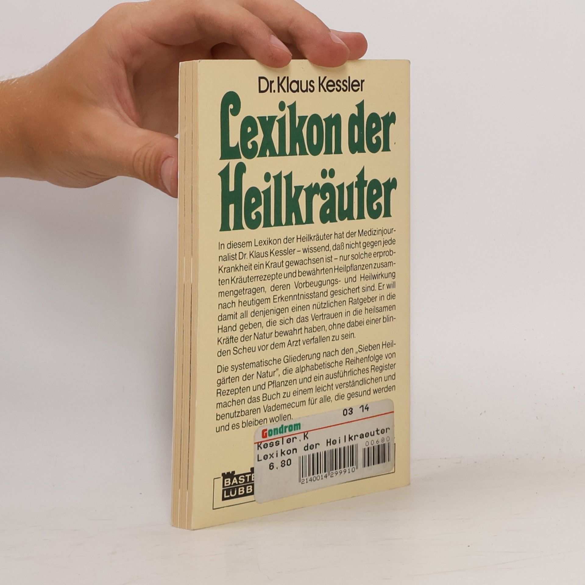 Klaus Kessler Lexikon der Heilkräuter